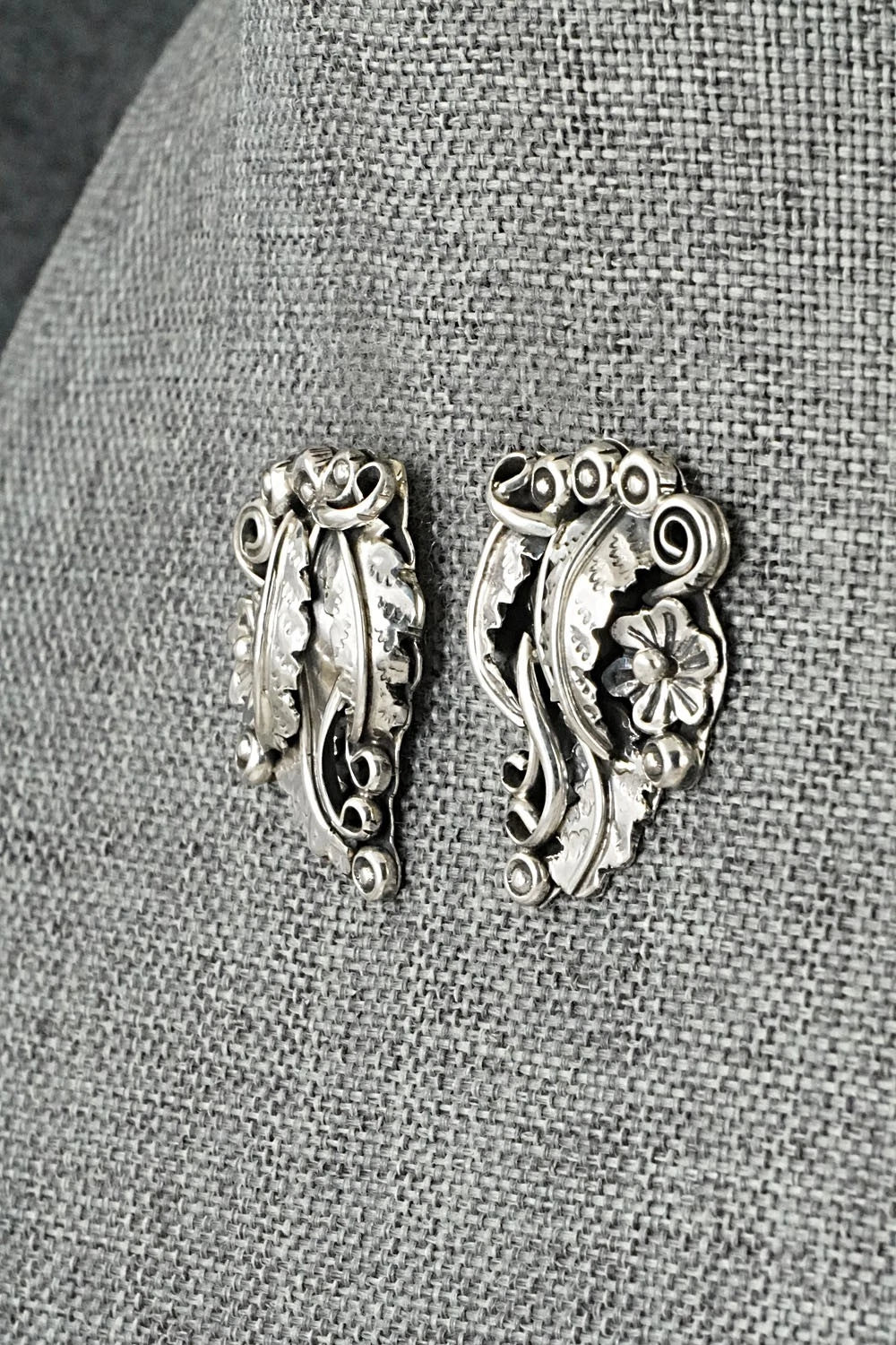 Sterling Silver Squash Blossom Set - Harry B. Yazzie