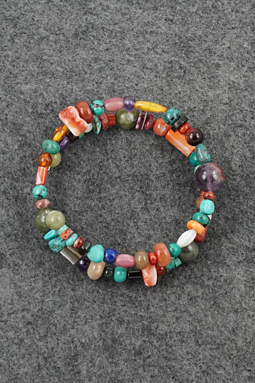 Multi-Stone Beaded Bracelet - Helen Tsosie