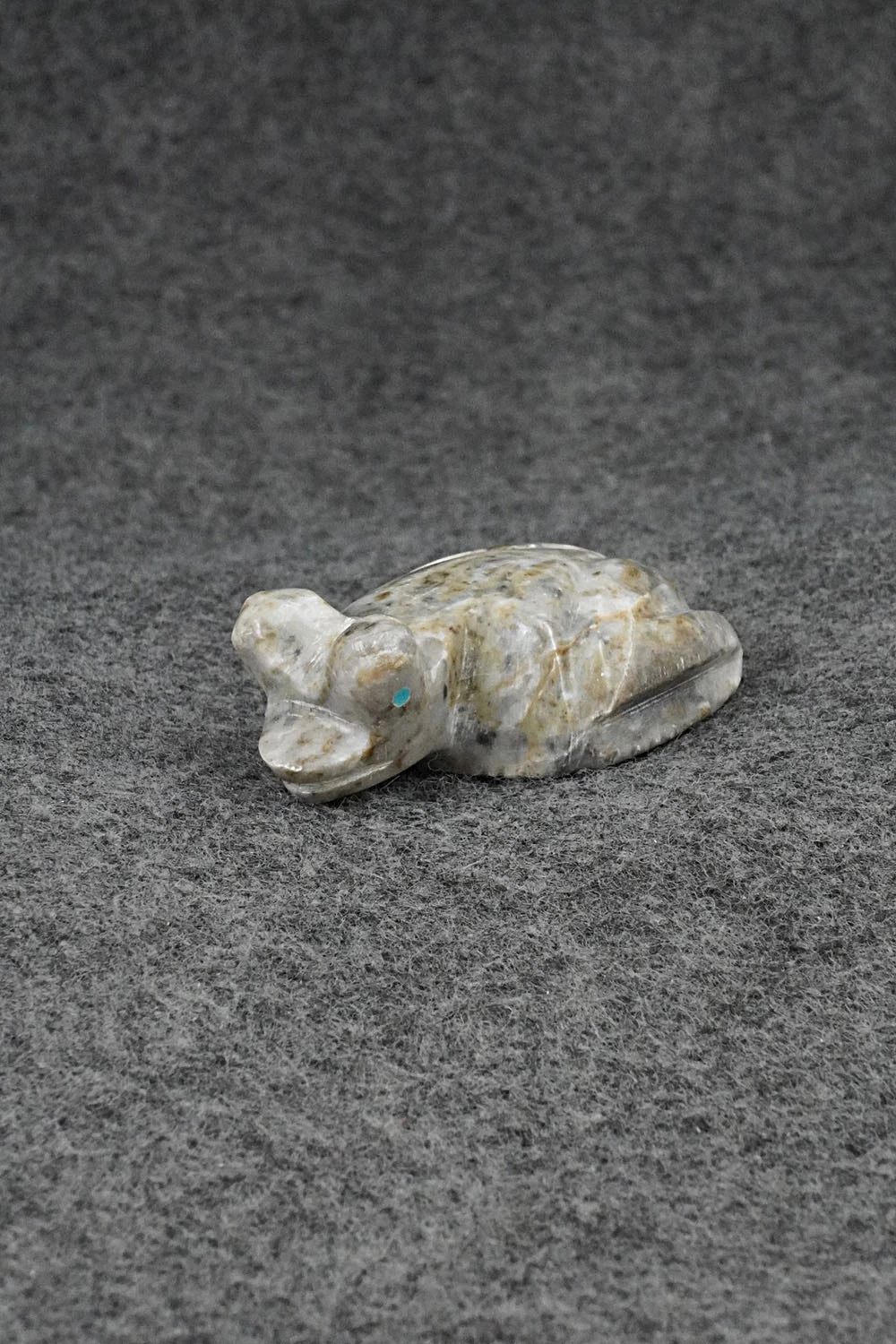 Frog Zuni Fetish Carving - Fred Weekoty