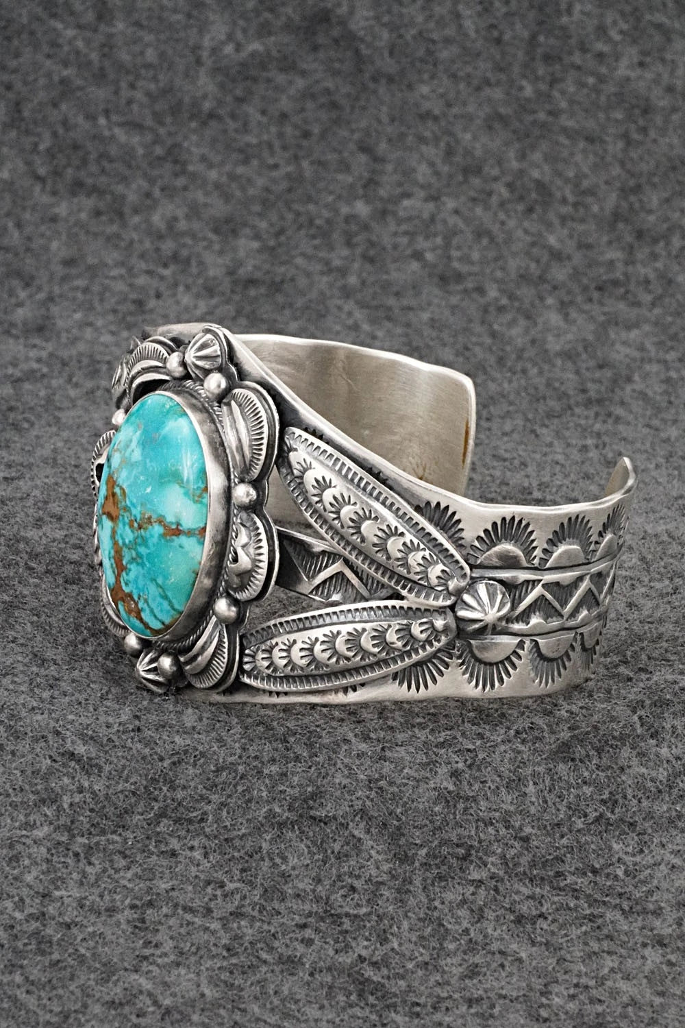 Turquoise & Sterling Silver Bracelet - Randy Boyd