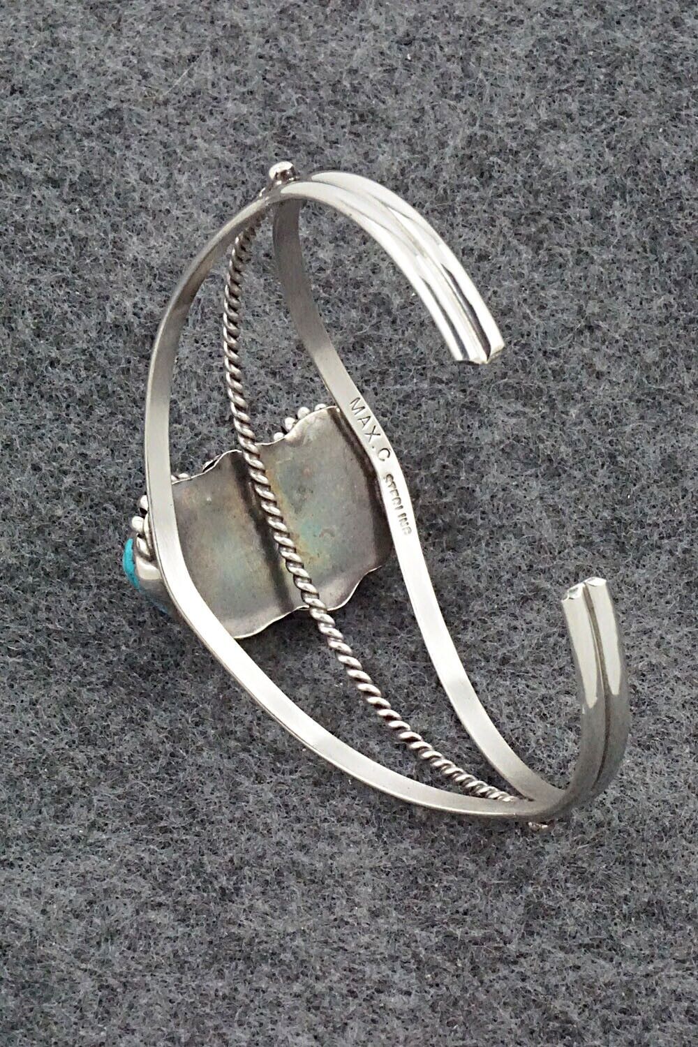 Turquoise & Sterling Silver Bracelet - Max Calladitto