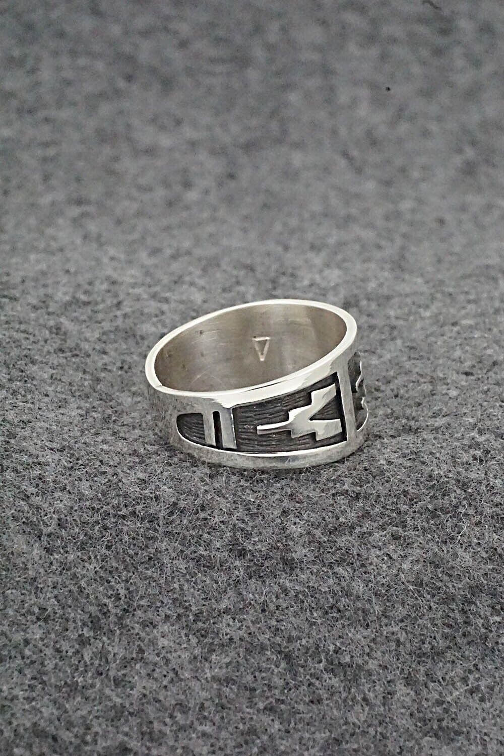 Sterling Silver Ring - Timothy Mowa - Size 12