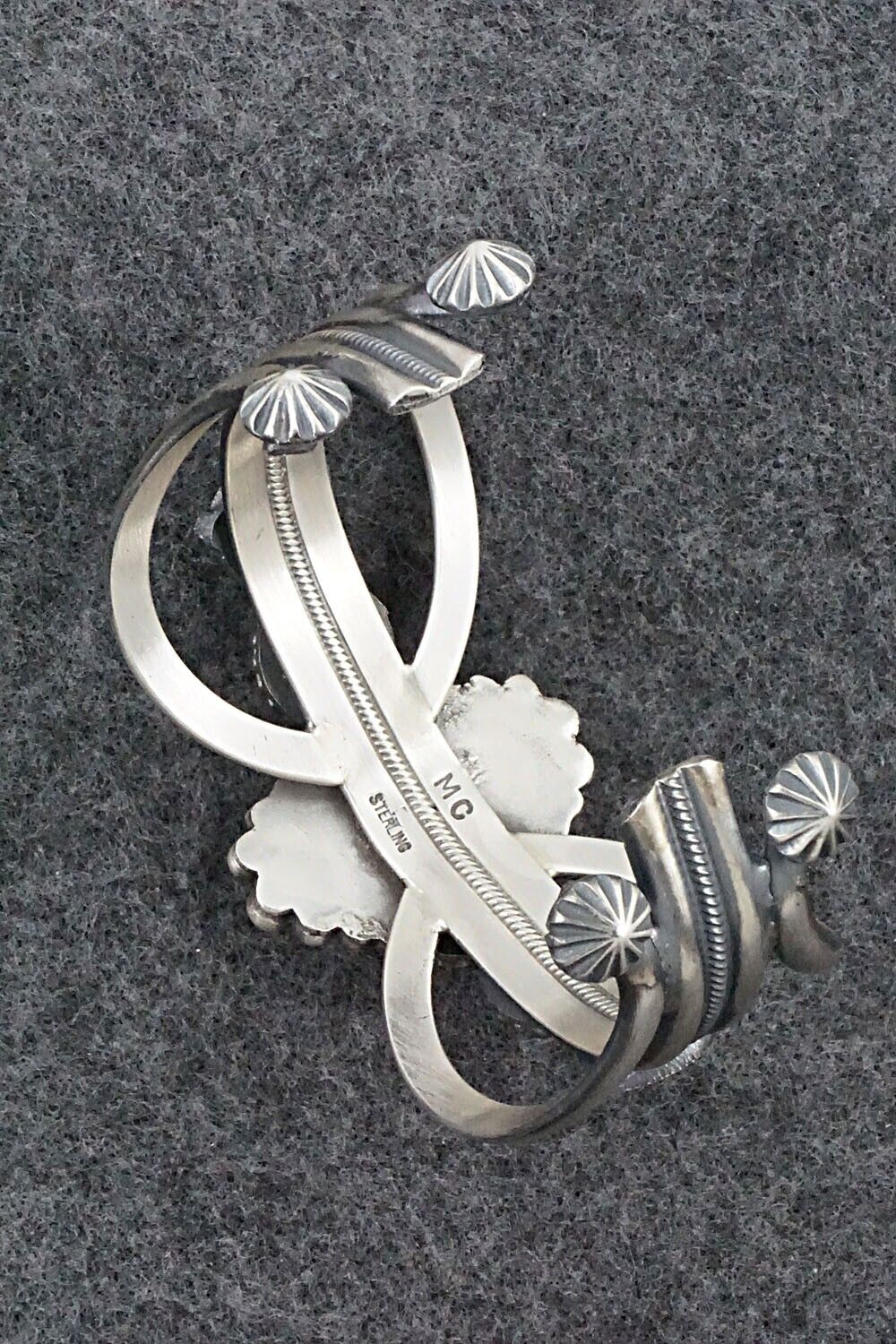 Turquoise & Sterling Silver Bracelet - Michael Calladitto