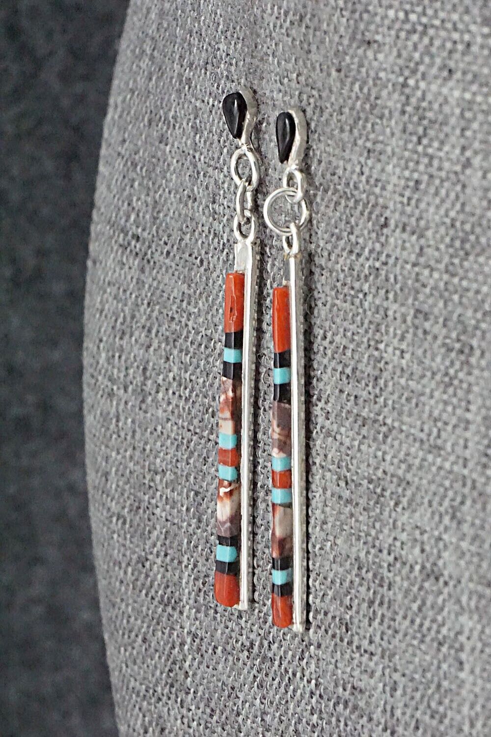 Multi-Stone & Sterling Silver Earrings - Jeanette Chavez