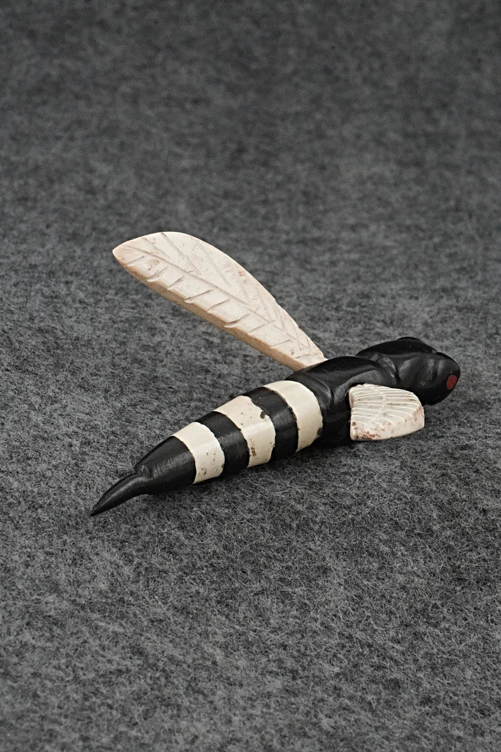 Bee Zuni Fetish Carving - Justin Red Elk