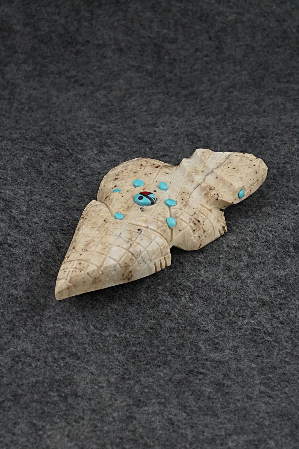 Horned Toad Zuni Fetish Carving - Danette Laate