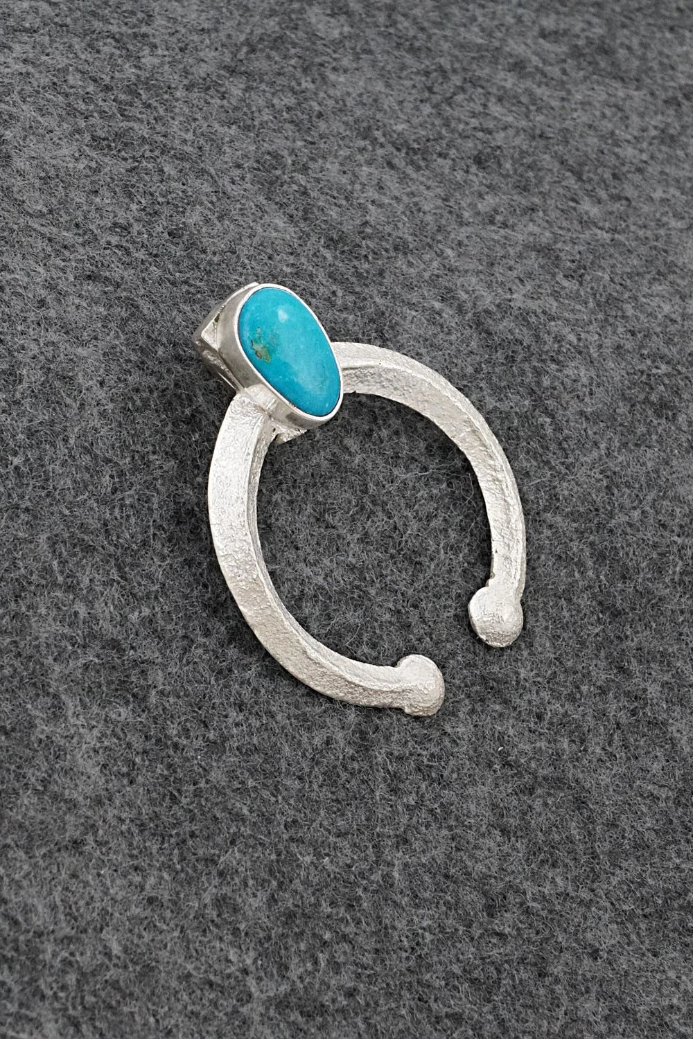 Turquoise & Sterling Silver Pendant - Cody Noble