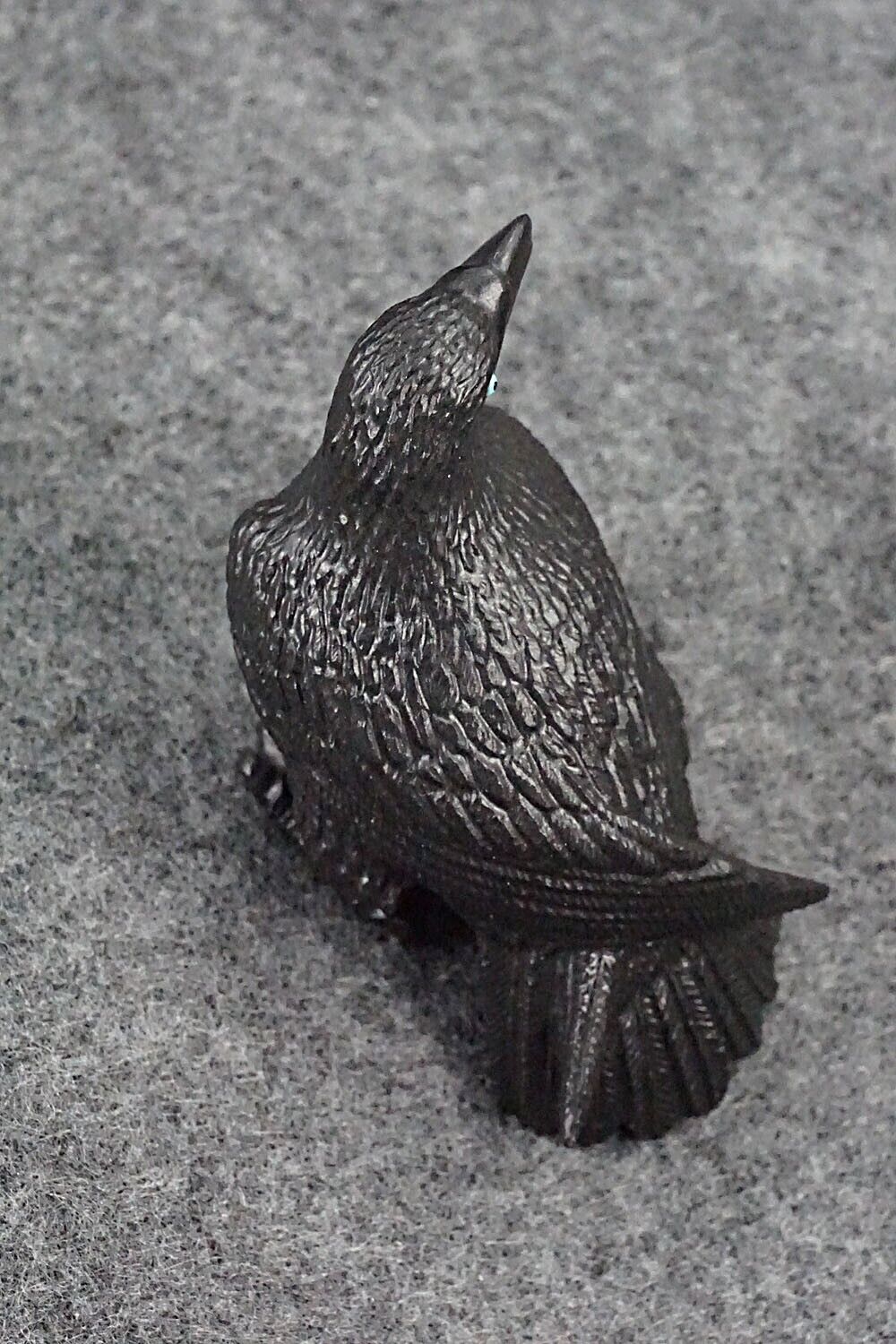 Crow Zuni Fetish Carving - Travis Lasiloo