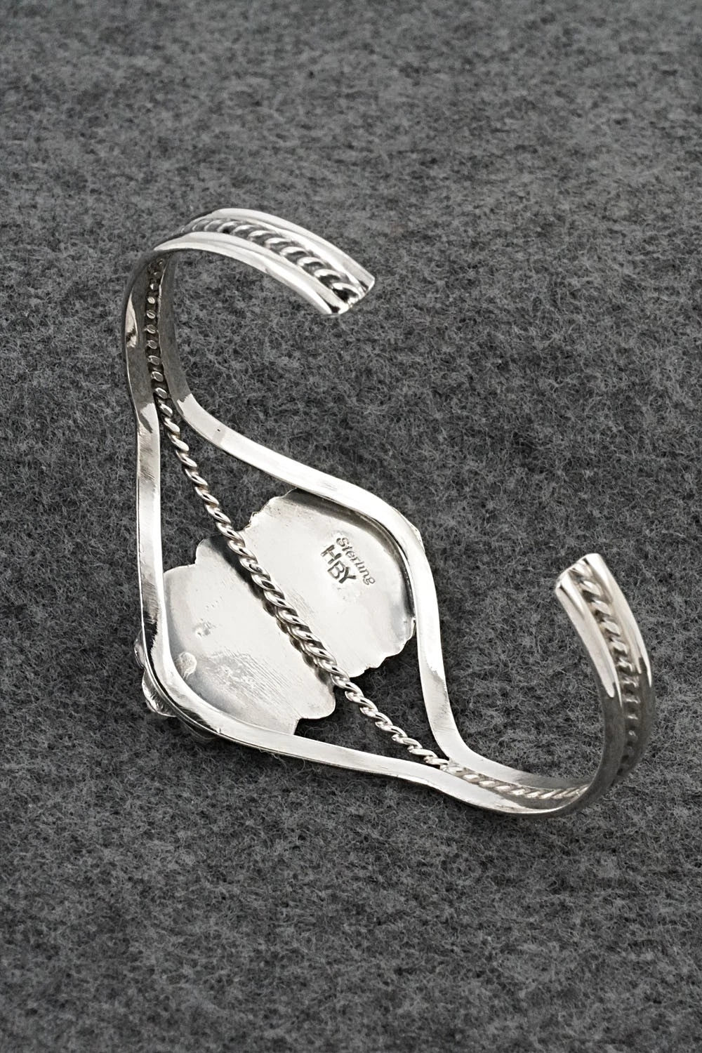 Turquoise & Sterling Silver Bracelet - Harry B. Yazzie