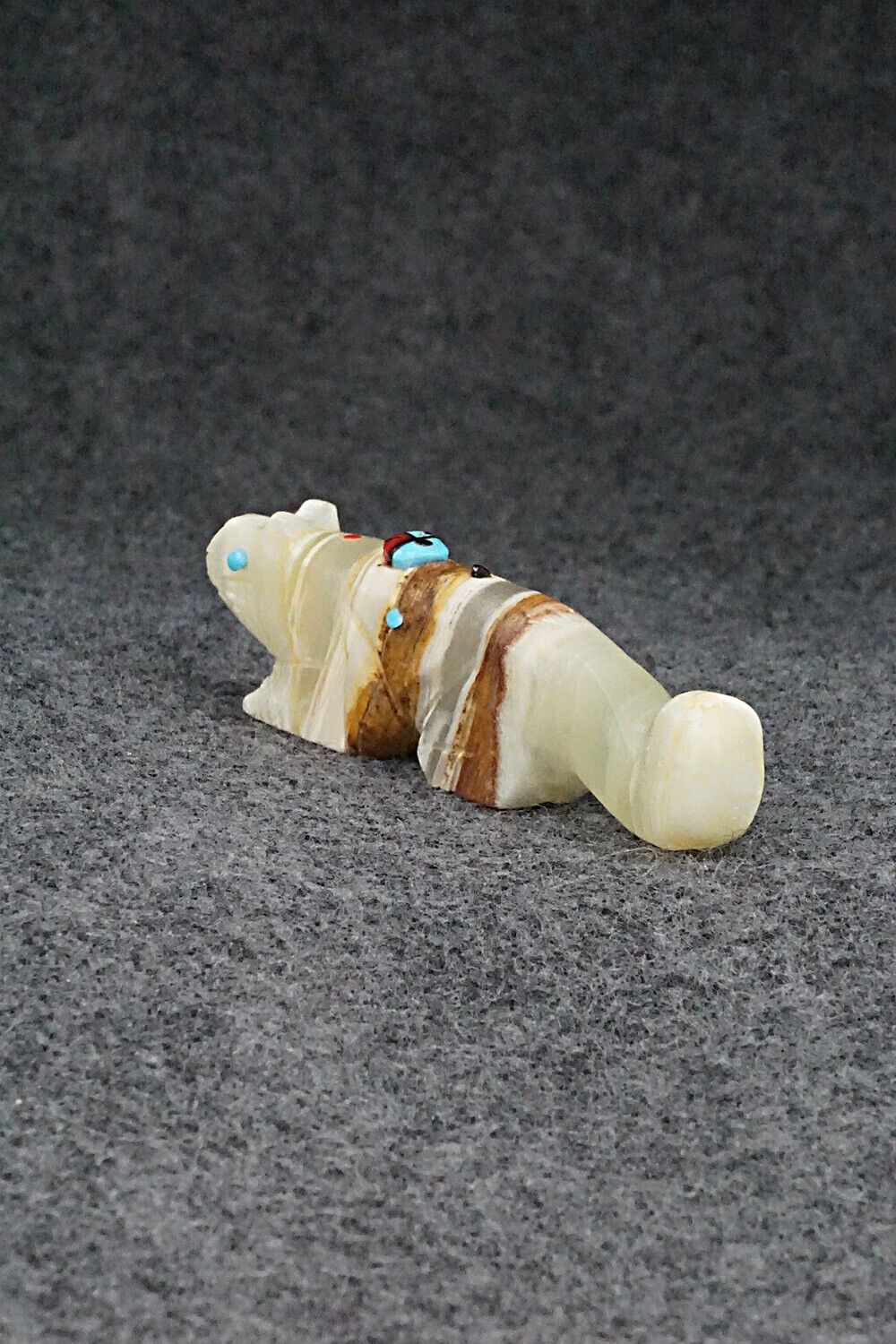 Mountain Lion Zuni Fetish Carving - Danette Laate