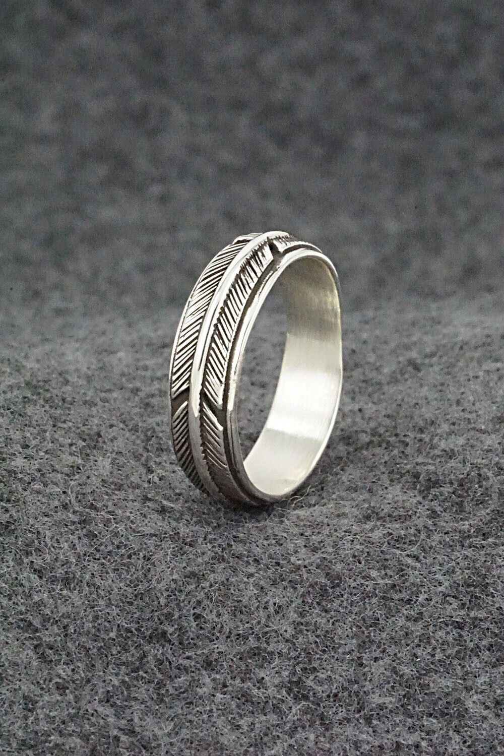 Sterling Silver Ring - Raymond Coriz - Size 9.5