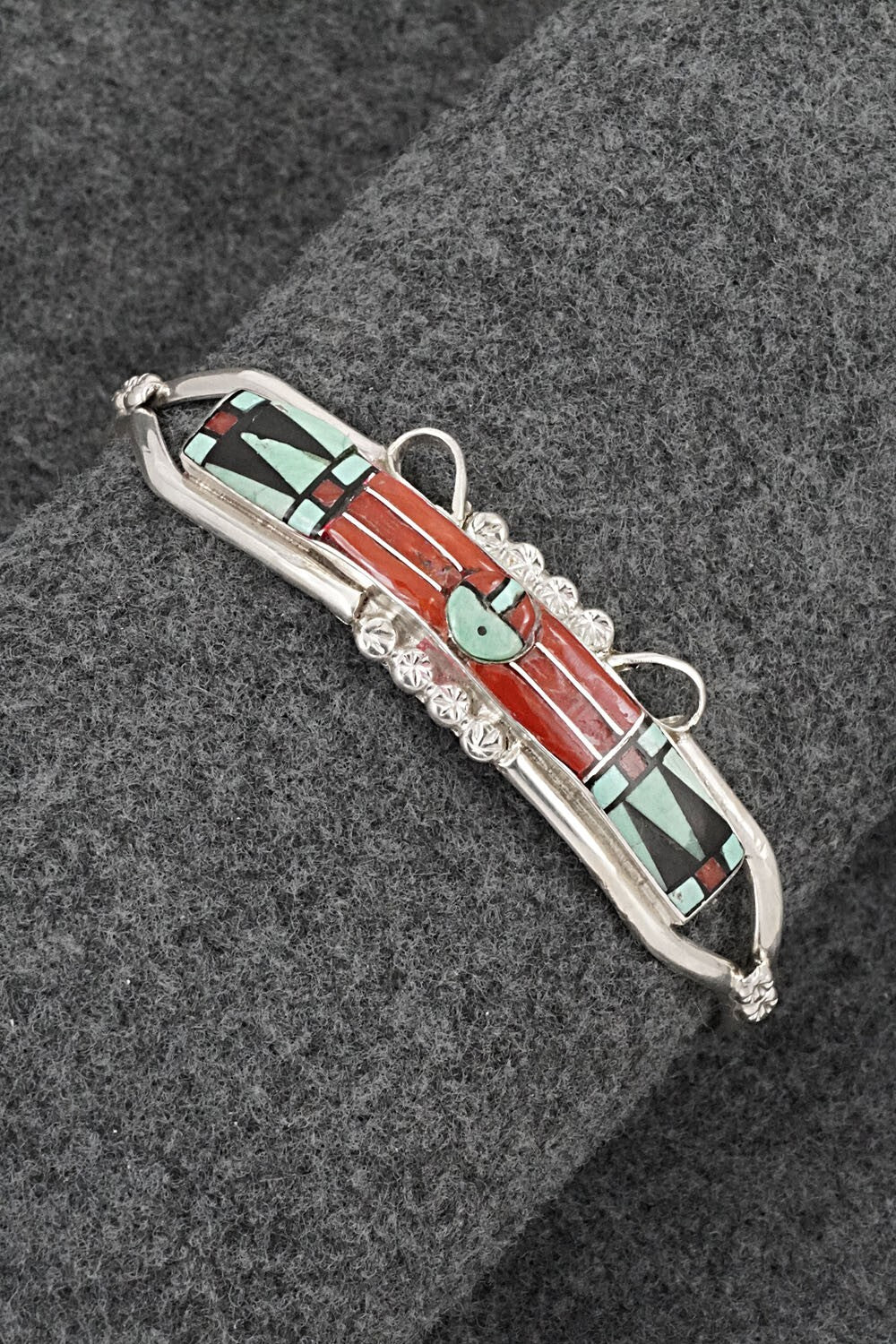 Multi-Stone & Sterling Silver Bracelet - Ola Eriacho