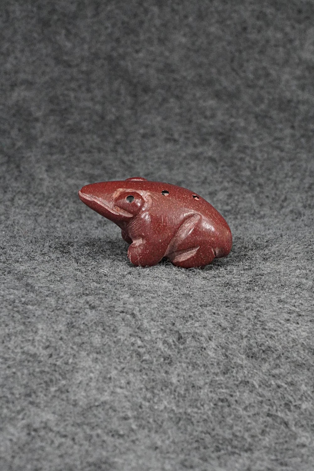 Frog Zuni Fetish Carving - Justin Red Elk