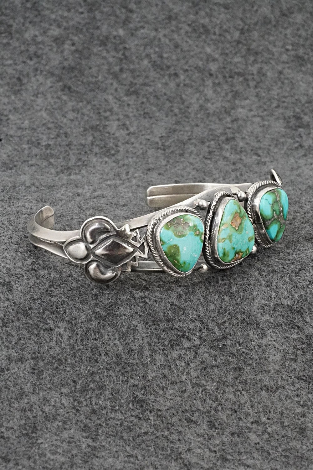 Turquoise & Sterling Silver Bracelet - Sharon McCarthy