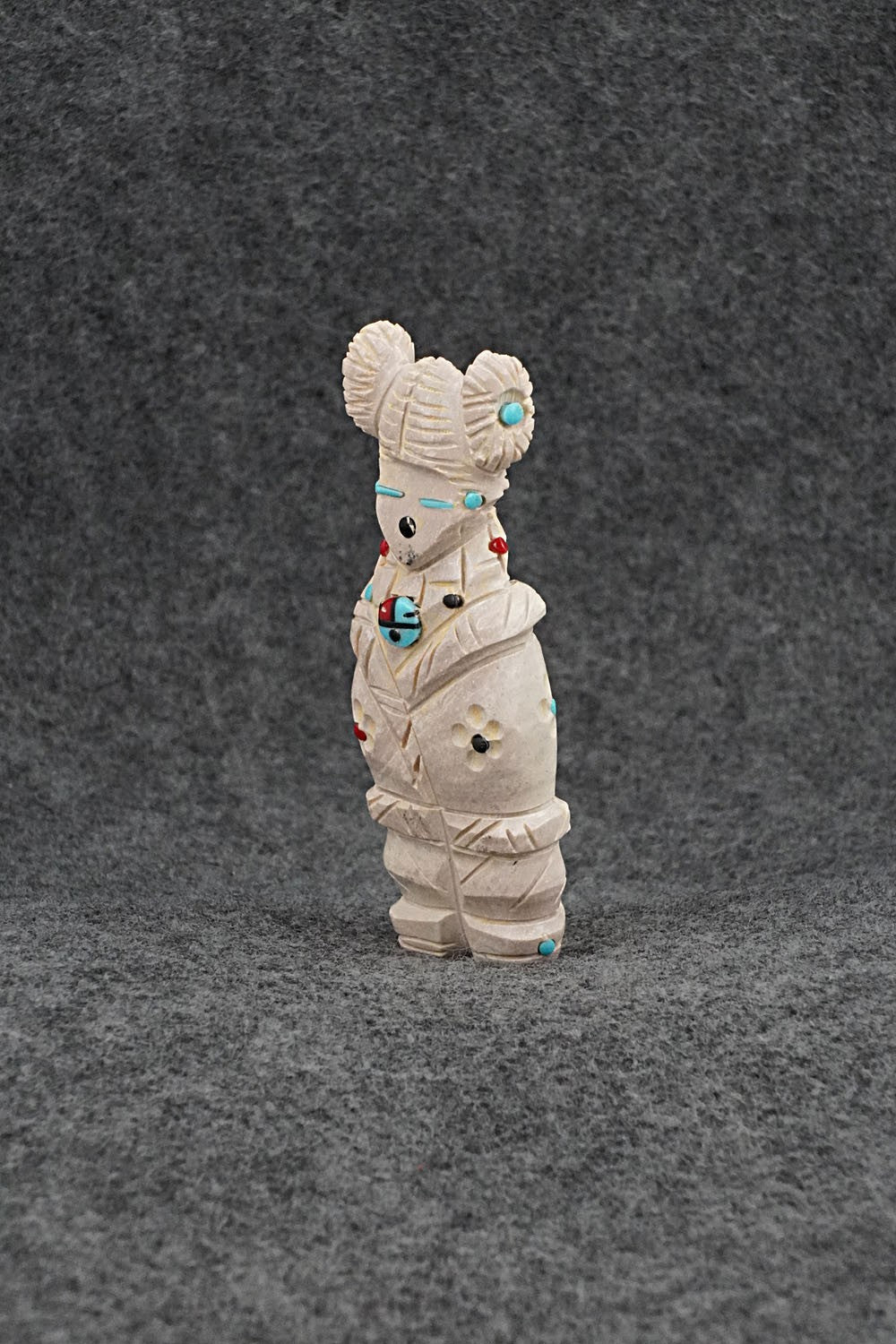 Corn Maiden Zuni Fetish Carving - Dannette Laate