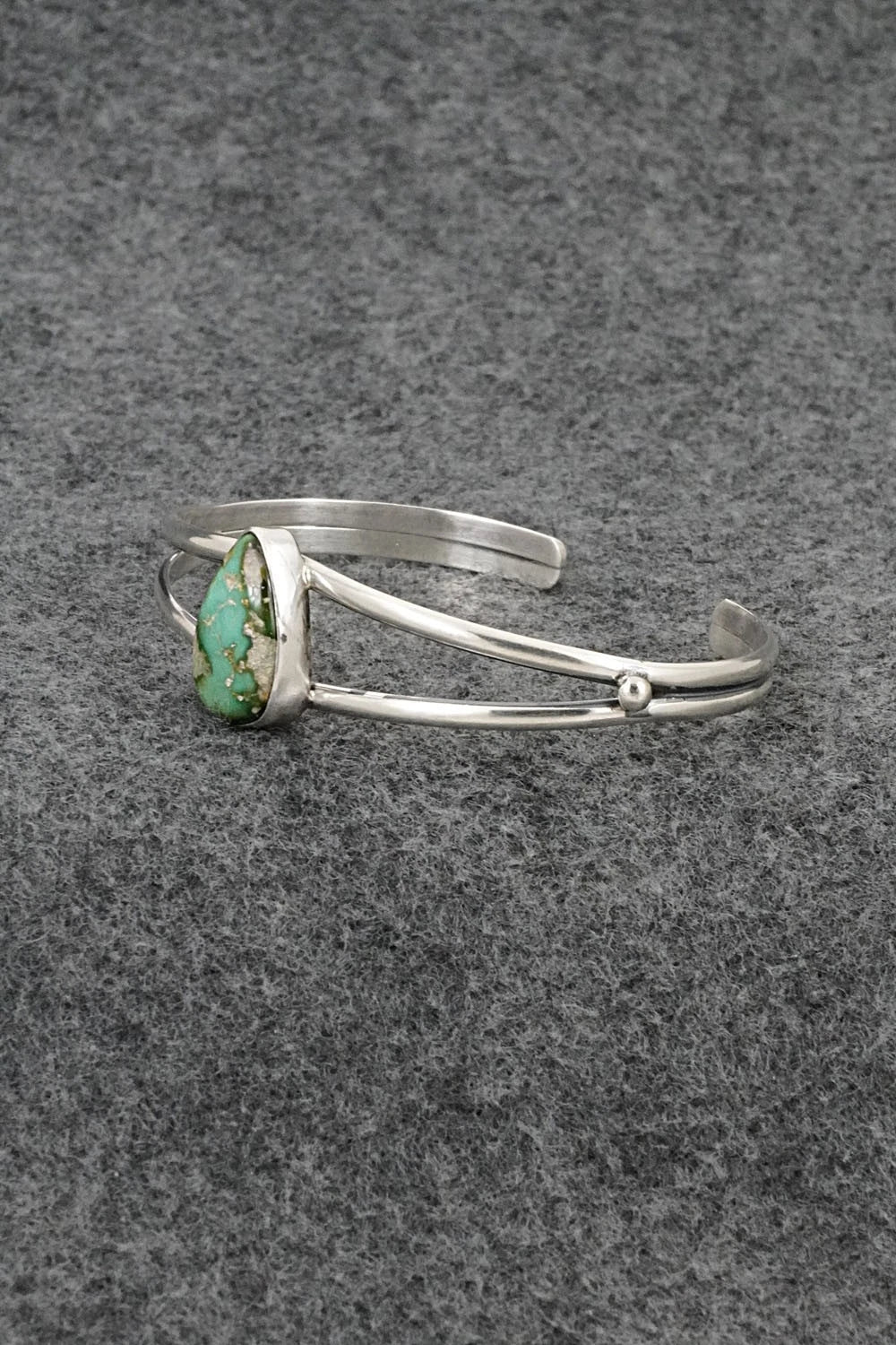 Turquoise & Sterling Silver Bracelet - Rosemary Saunders