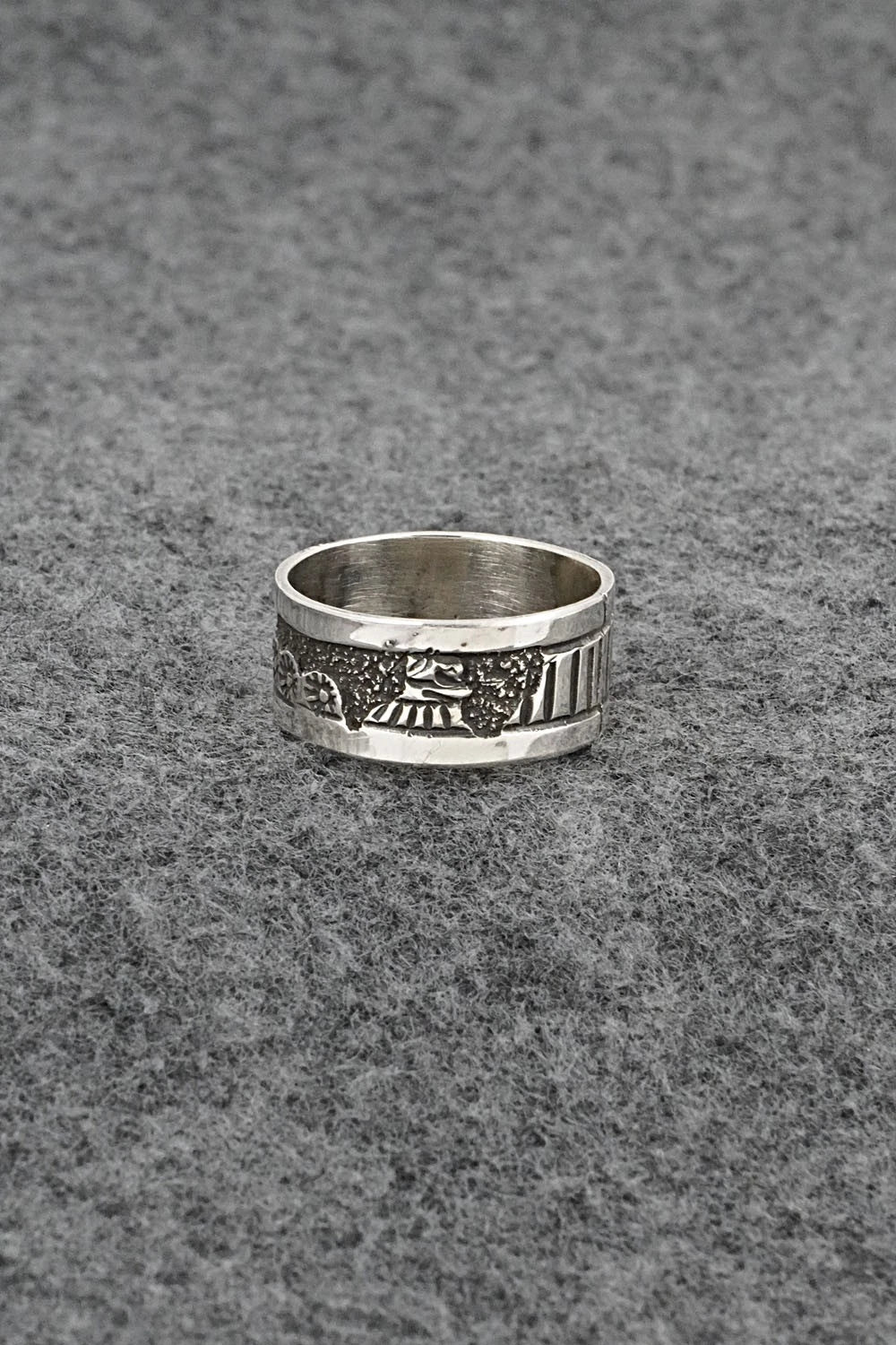 Sterling Silver Ring - Elaine Becenti - Size 10