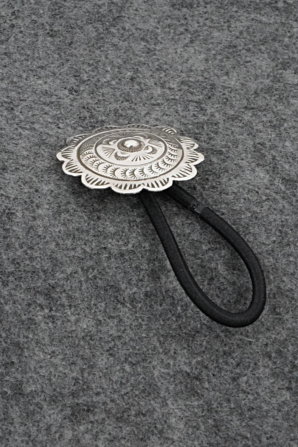 Sterling Silver Hair Tie - Bertha Begay