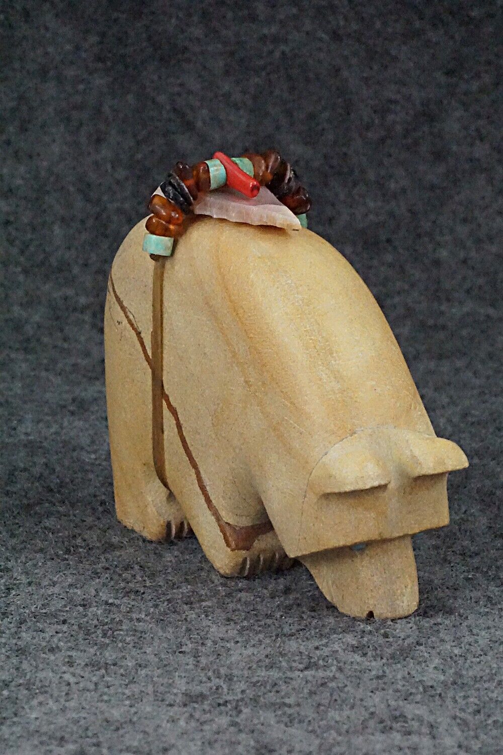 Bear Zuni Fetish Carving - Douglas Martza