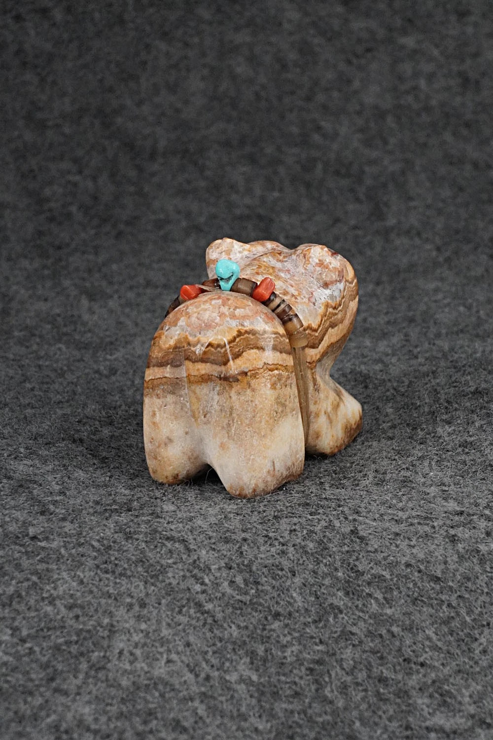 Bear Zuni Fetish Carving - Benina Kallestewa