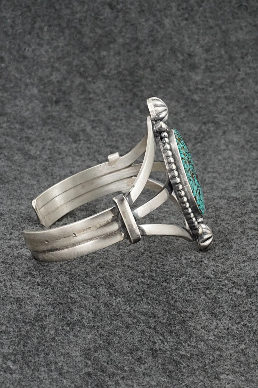 Turquoise & Sterling Silver Bracelet - Darrin Livingston