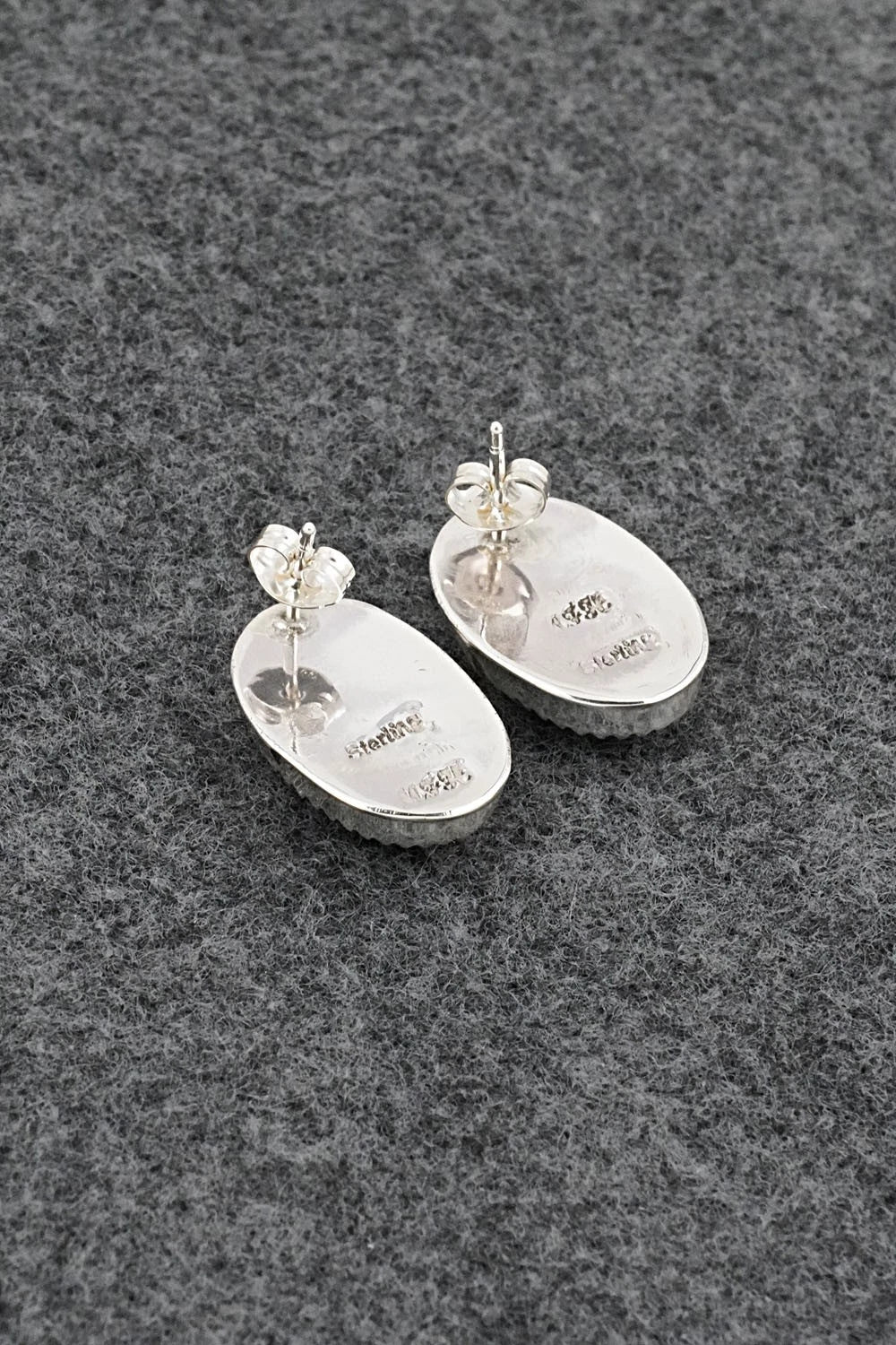 Morado & Sterling Silver Earrings - Murray Hannaweeka