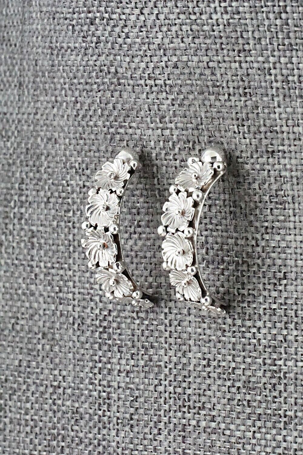 Sterling Silver Hoop Earrings - Rita Montoya