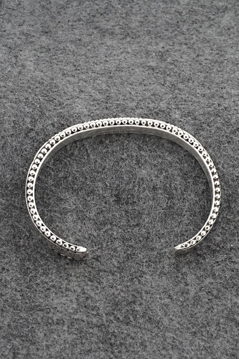 Sterling Silver and 14k Gold Bracelet - Jonathan Nez