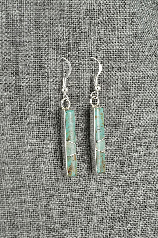 Turquoise & Sterling Silver Earrings - Marilyn Yazzie