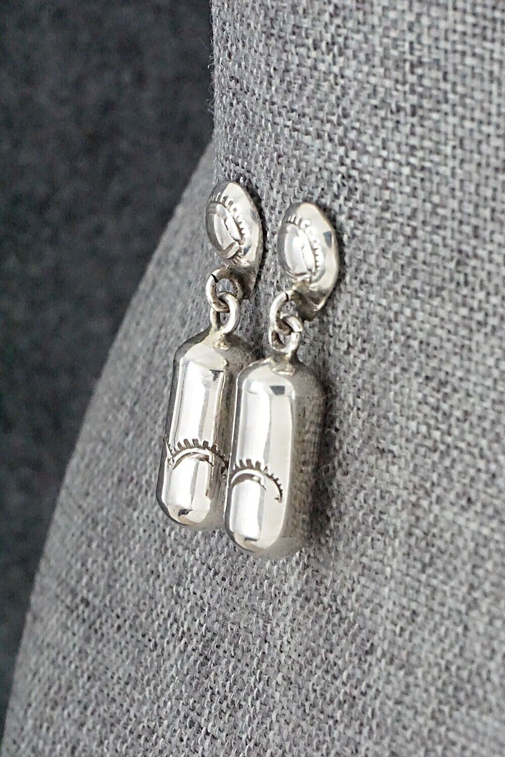 Sterling Silver Earrings - Kim Yazzie