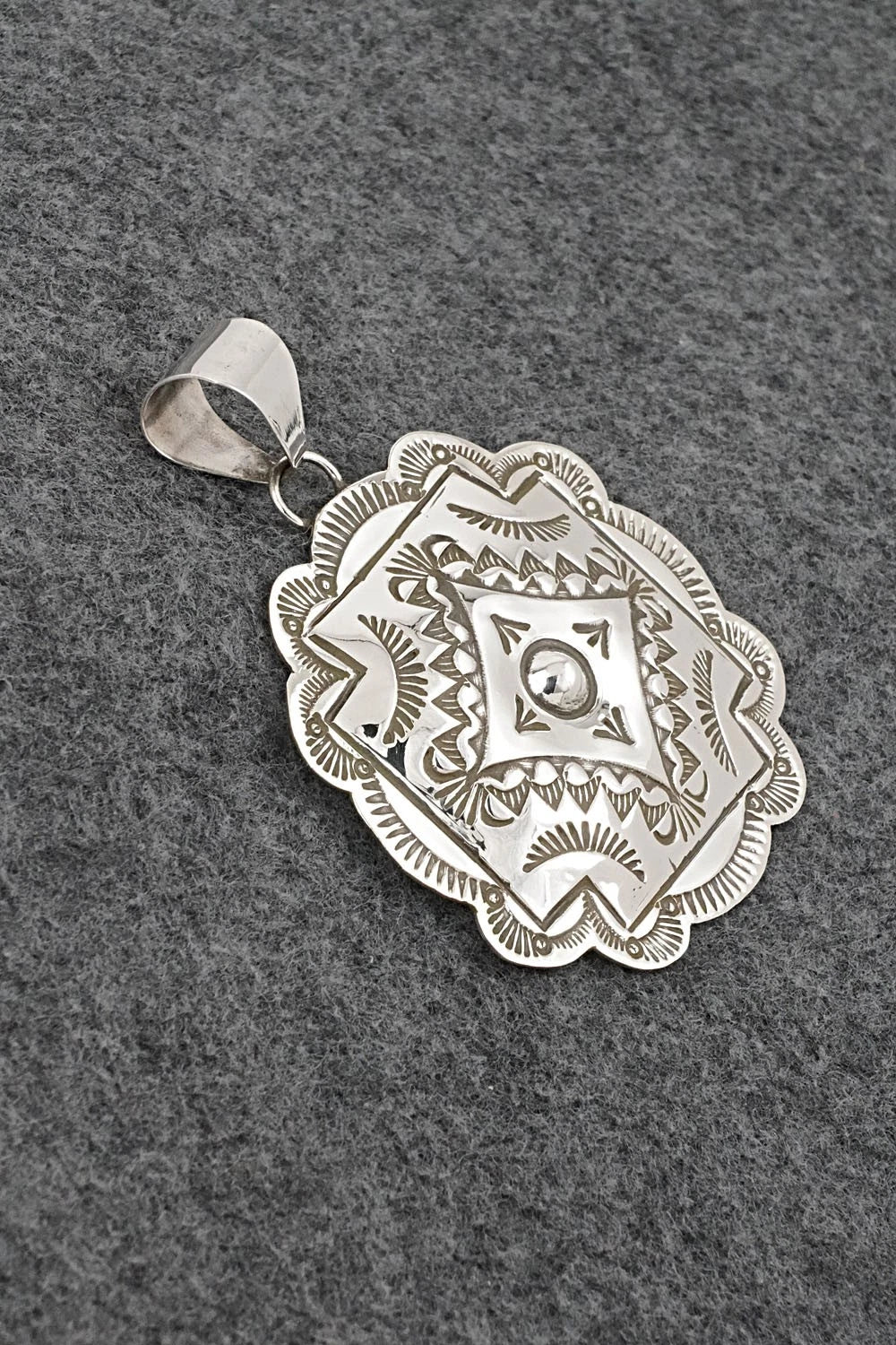 Sterling Silver Pendant - Arnold Blackgoat