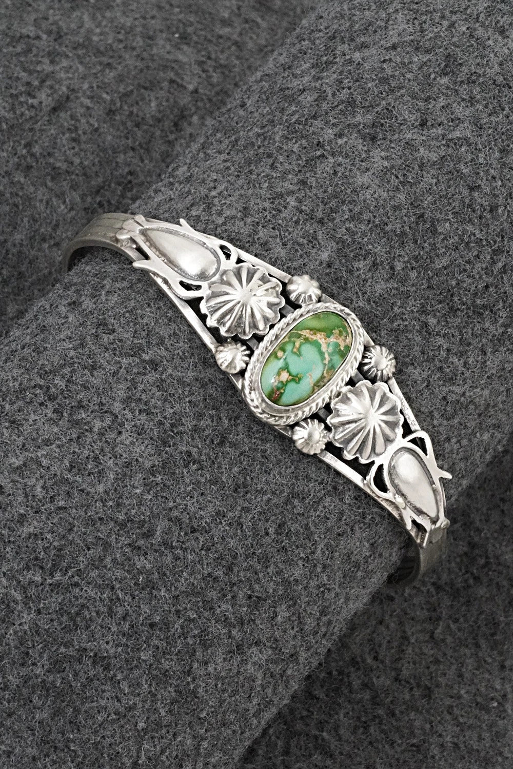 Turquoise & Sterling Silver Bracelet - Sharon McCarthy