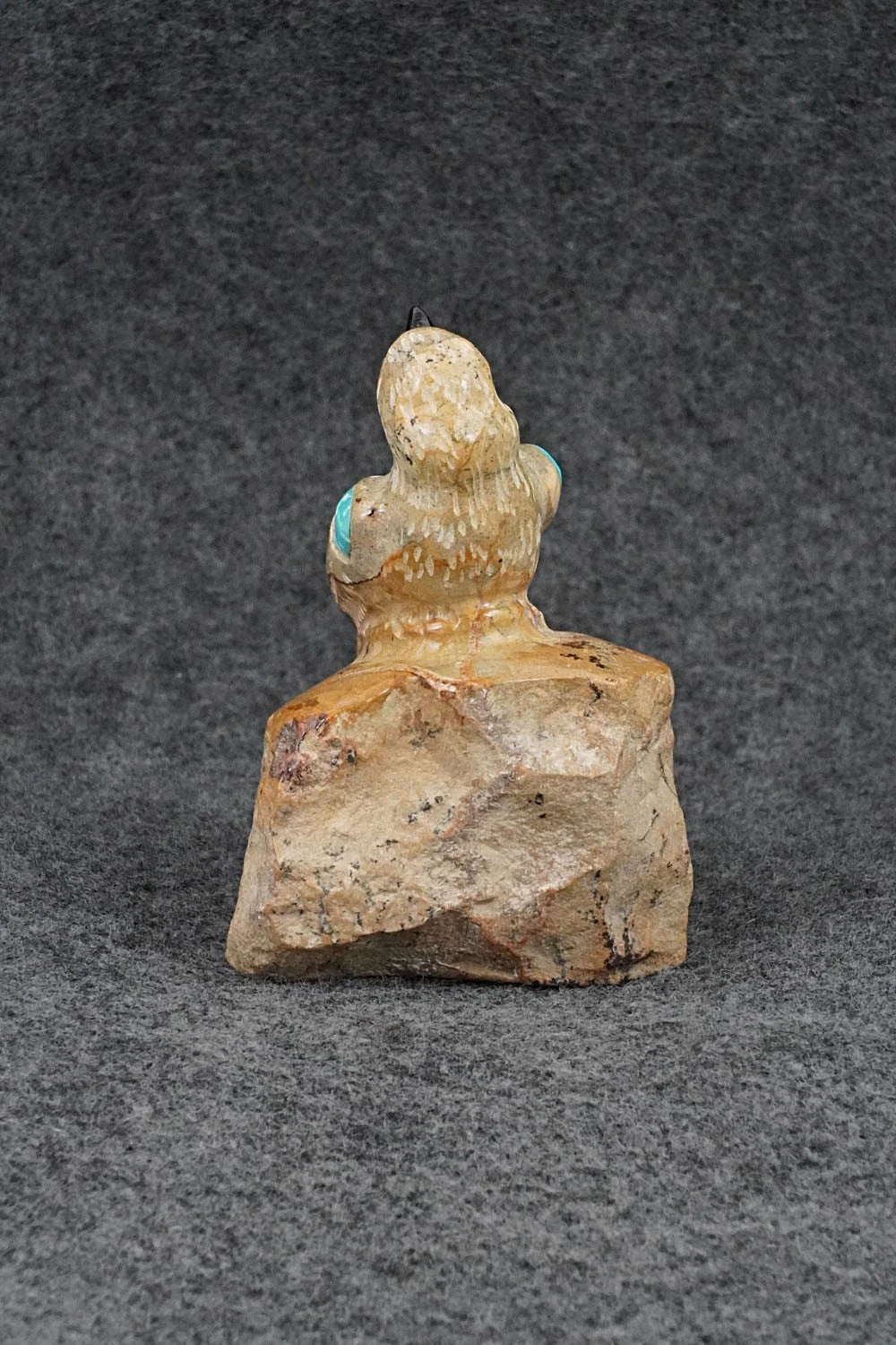 Quail Zuni Fetish Carving - Freddie Leekya
