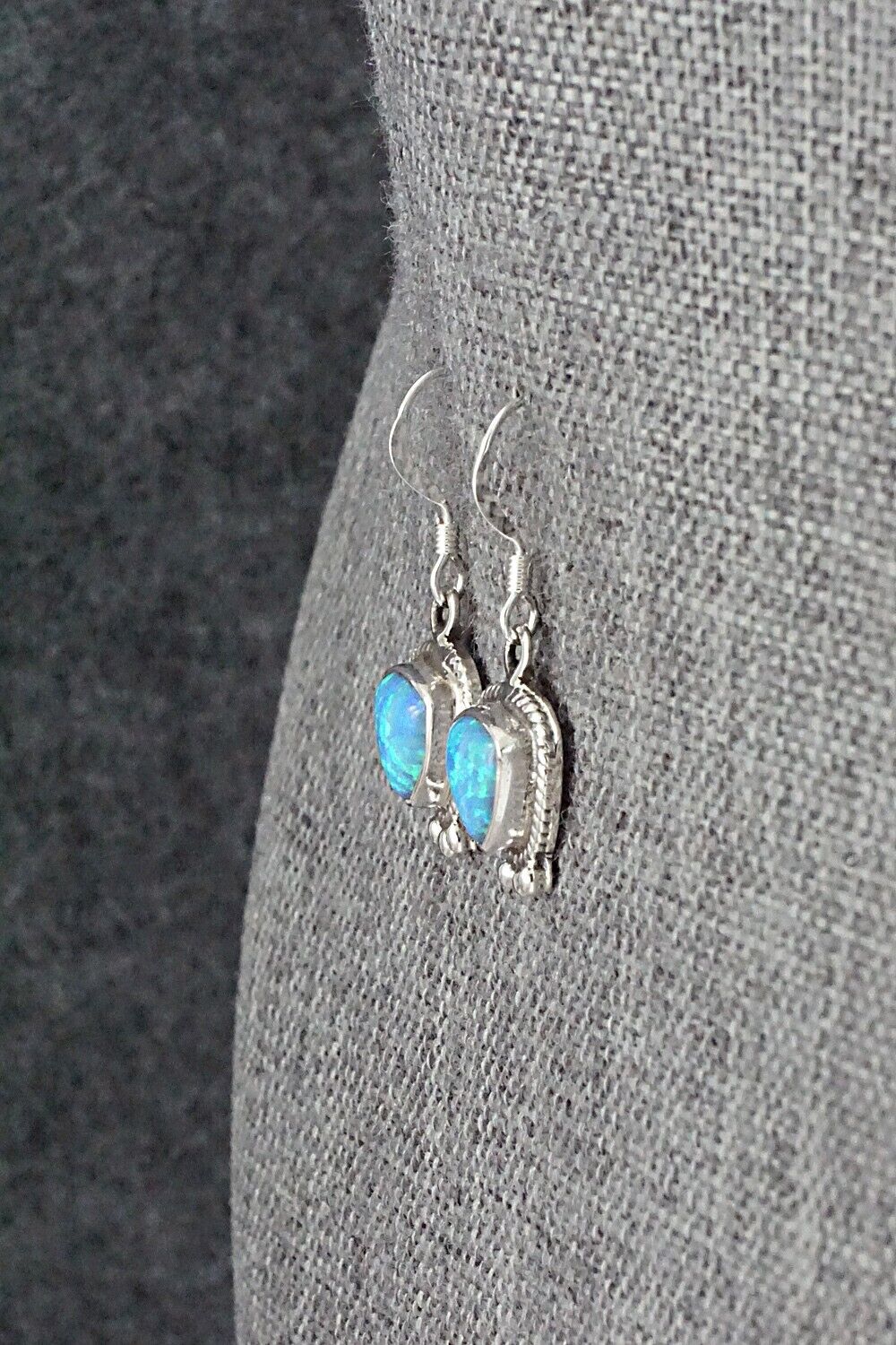 Opalite & Sterling Silver Earrings - Sharon McCarthy