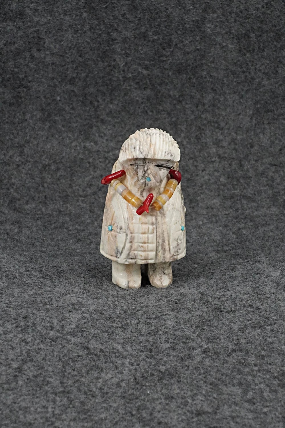 Corn Maiden Zuni Fetish Carving - Farlan & Paulette Quam