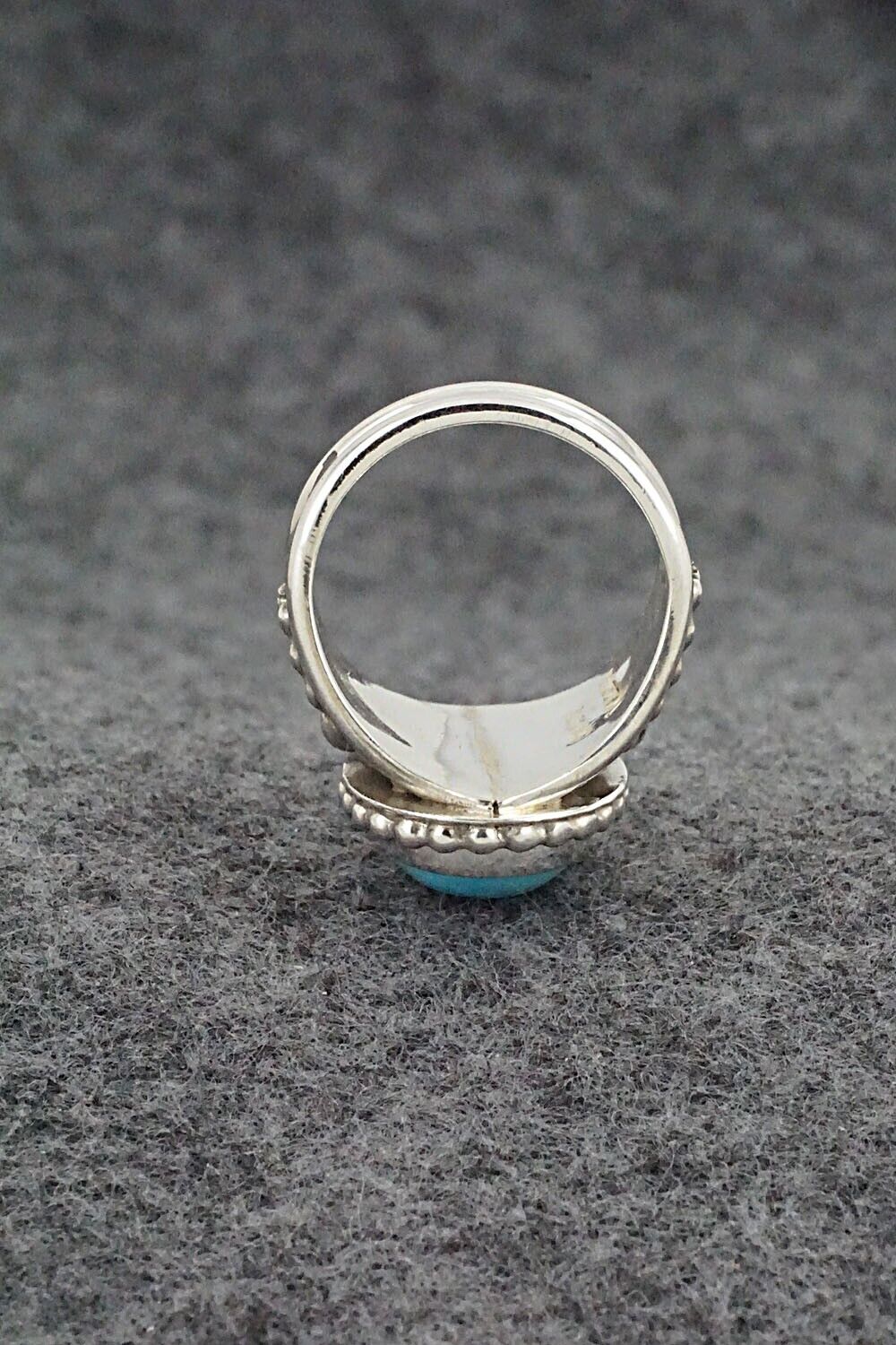 Turquoise & Sterling Silver Ring - Thomas Yazzie - Size 6