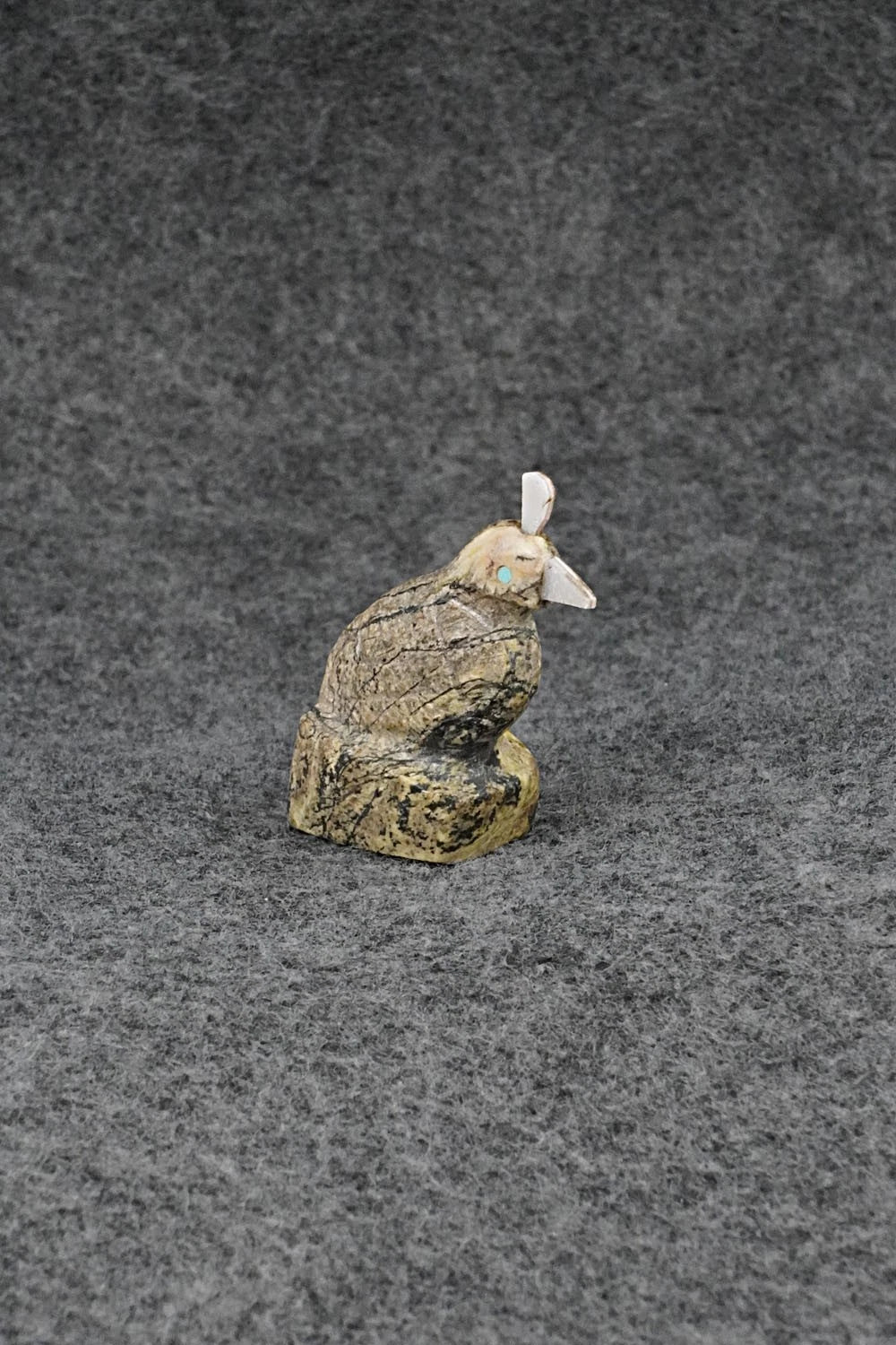 Quail Zuni Fetish Carving - Darrin Boone