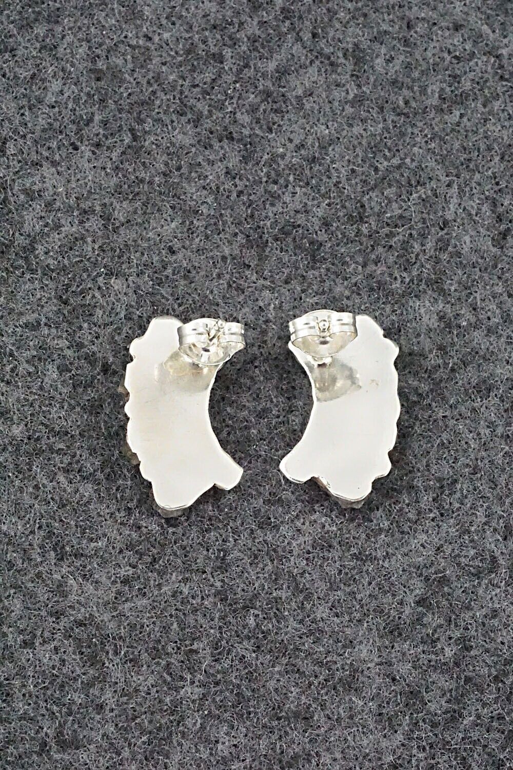 Turquoise & Sterling Silver Earrings - Diane Cachini