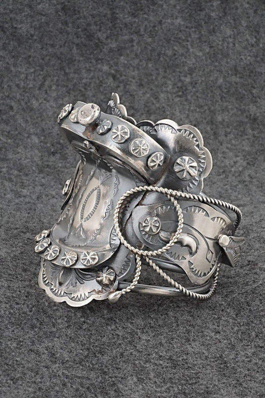 Sterling Silver Bracelet - Tim Yazzie