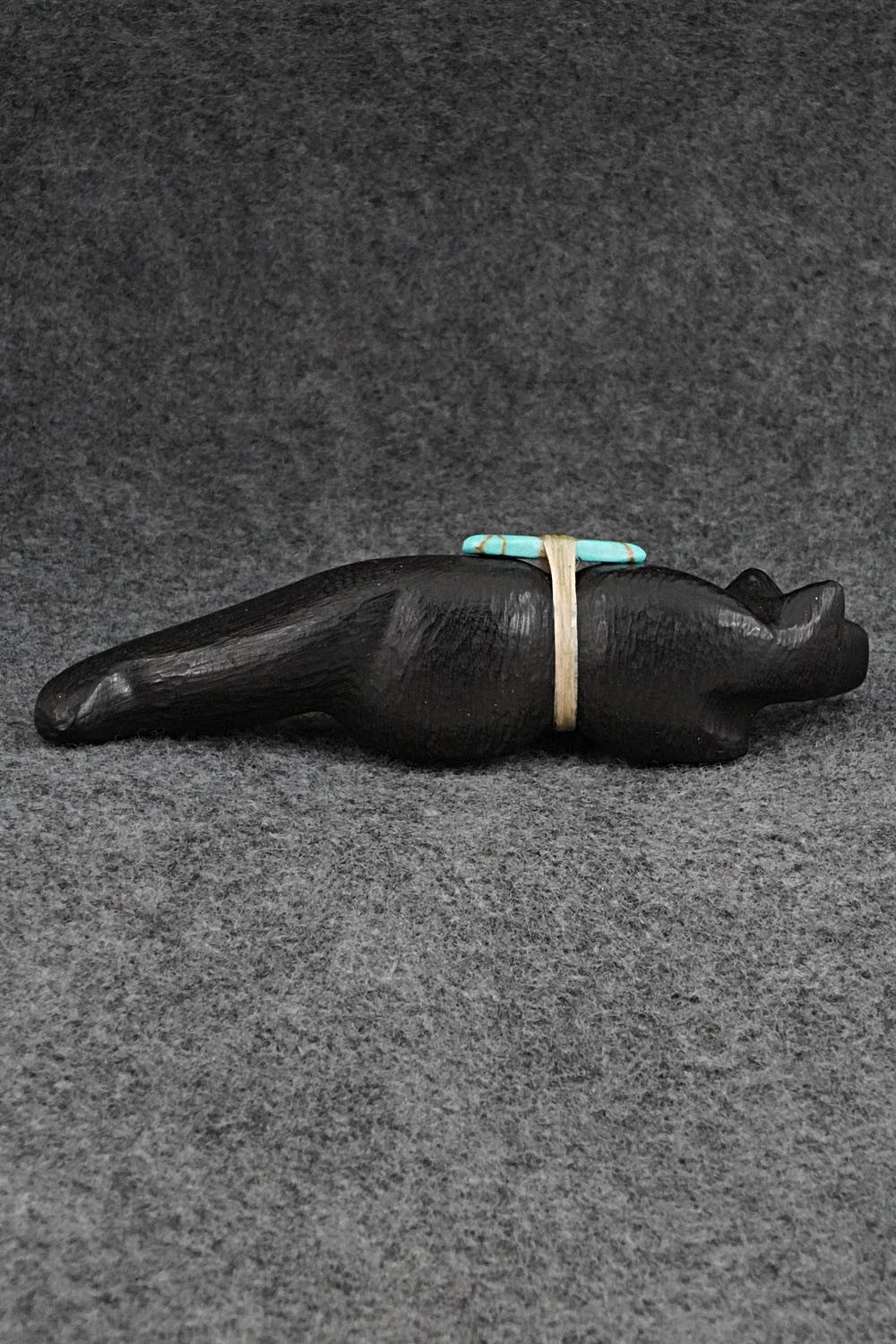 Mountain Lion Zuni Fetish Carving - Herb Halate