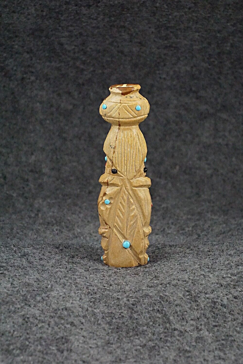 Corn Maiden Zuni Fetish Carving - Danette Laate