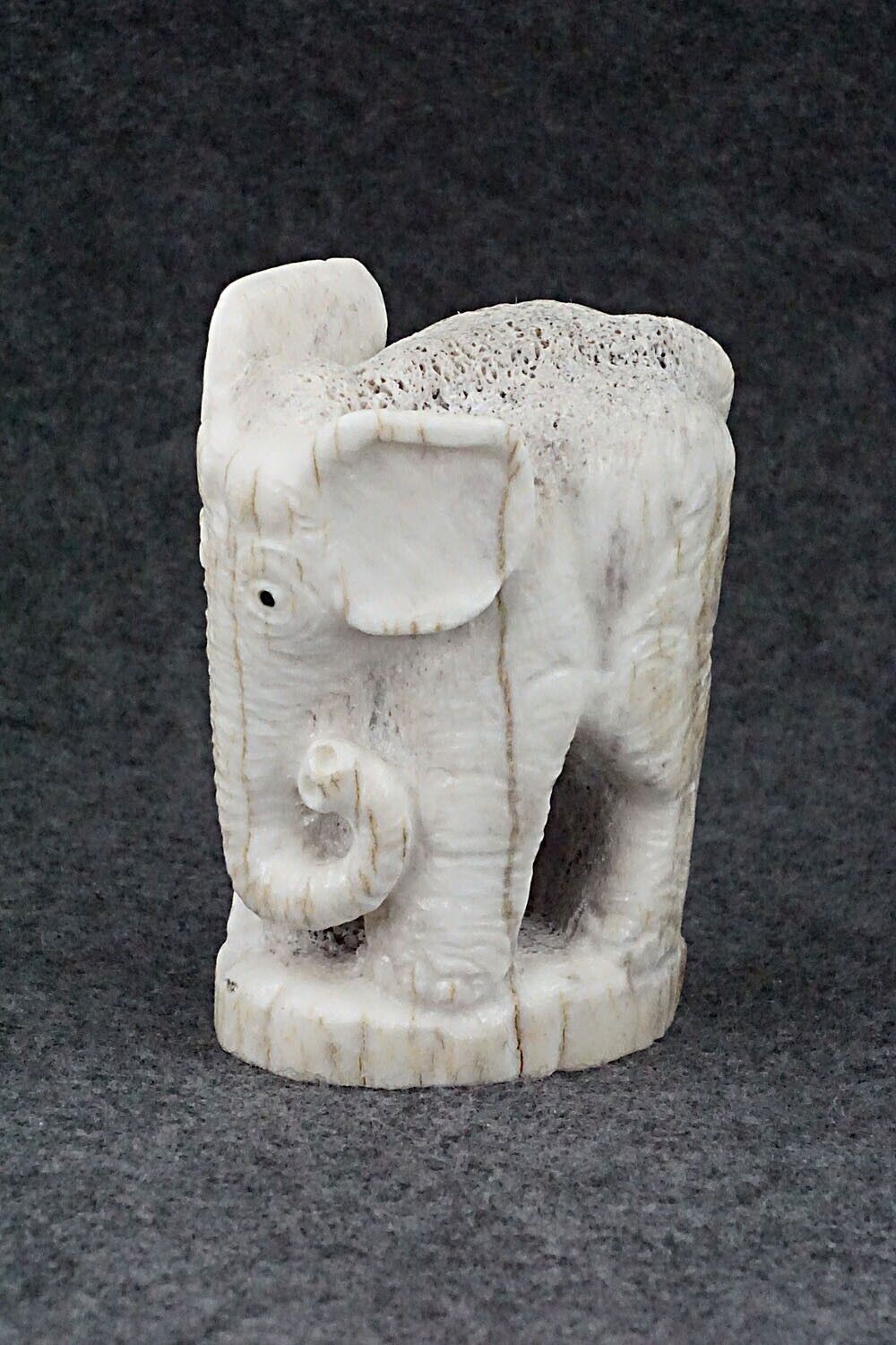Elephant Zuni Fetish Carving - Maxx Laate