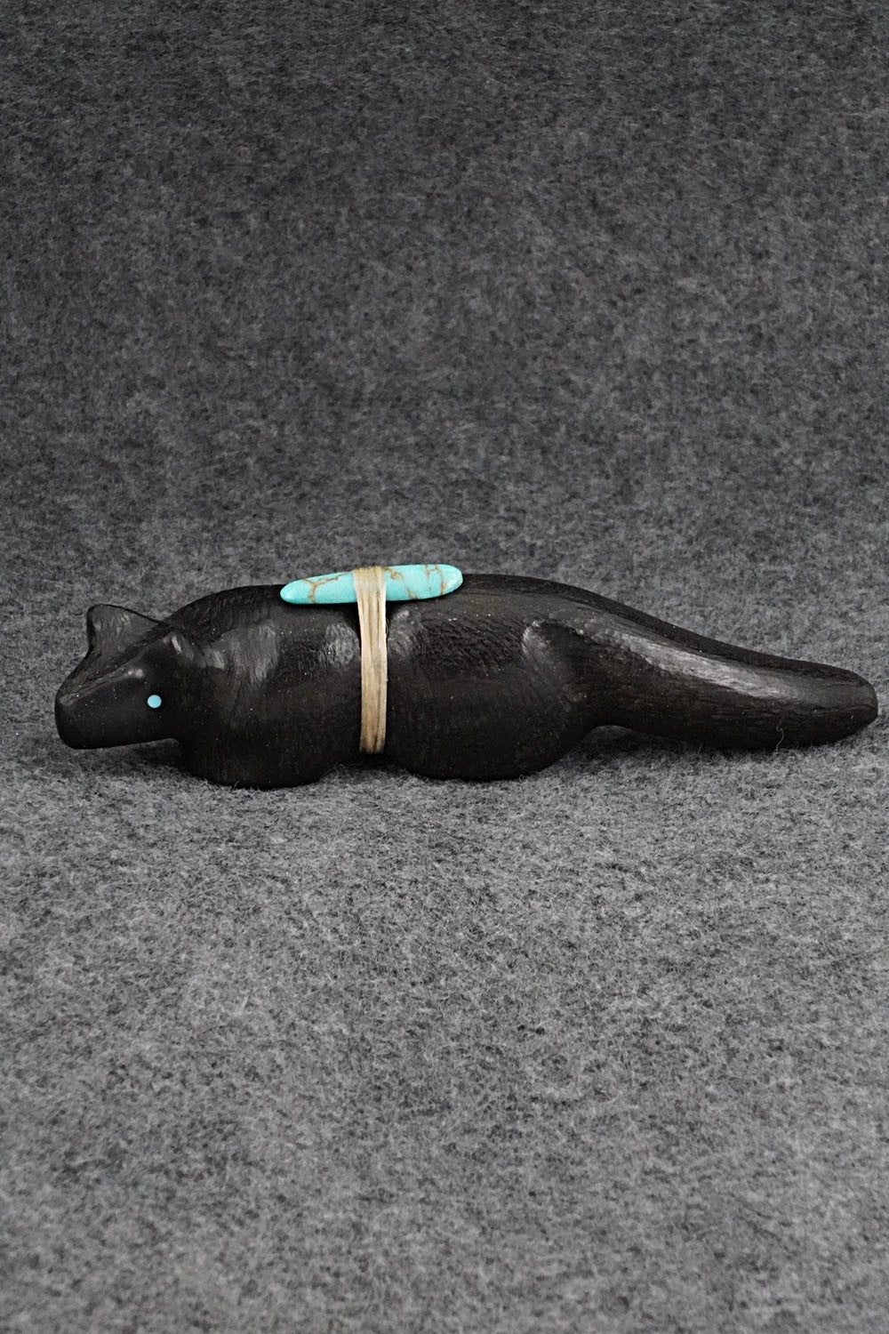 Mountain Lion Zuni Fetish Carving - Herb Halate