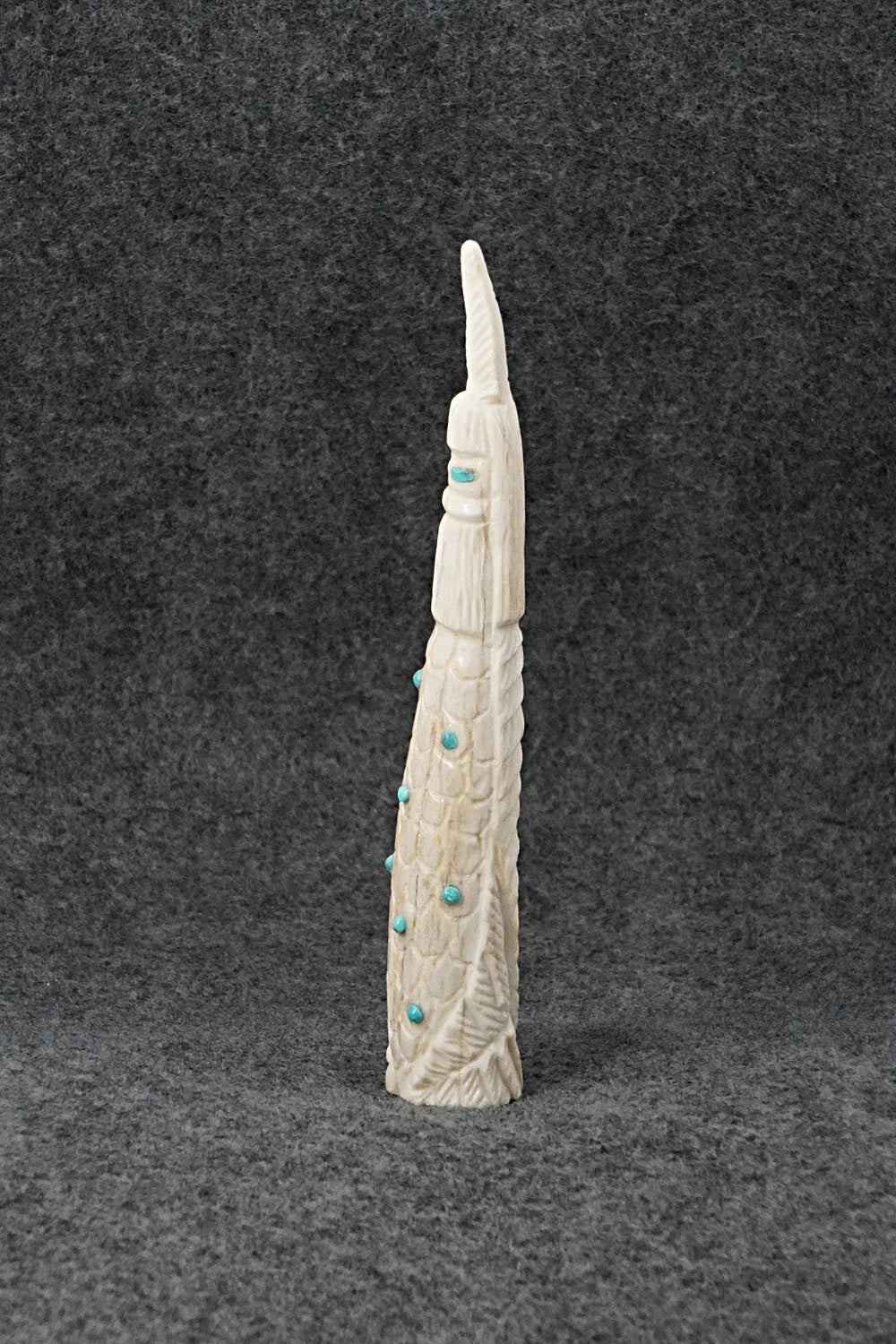 Corn Maiden Zuni Fetish Carving - Garrick Weeka