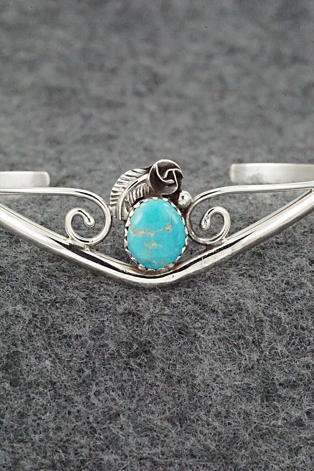 Turquoise & Sterling Silver Bracelet - Max Calladitto
