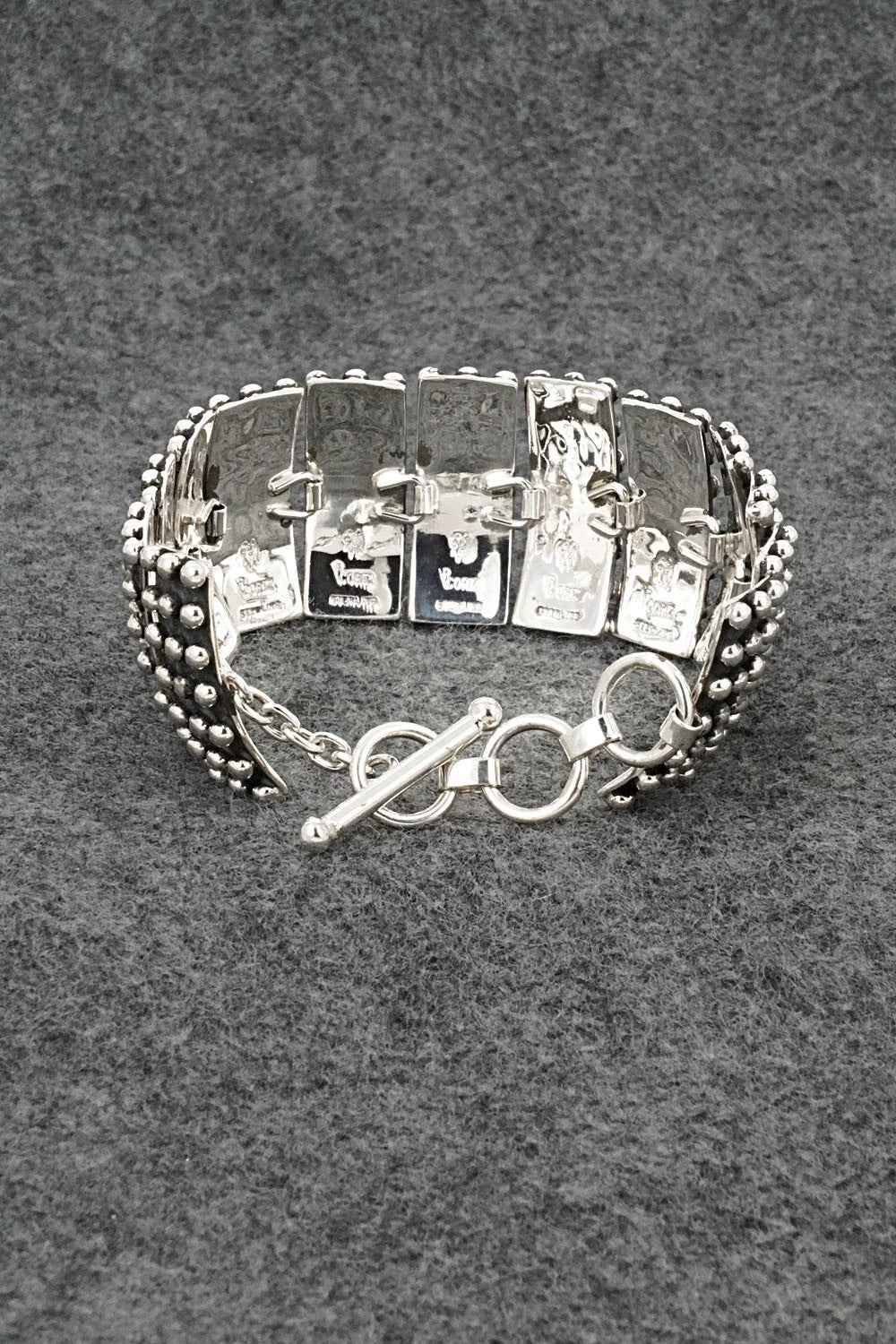 Sterling Silver Link Bracelet - Raymond Coriz