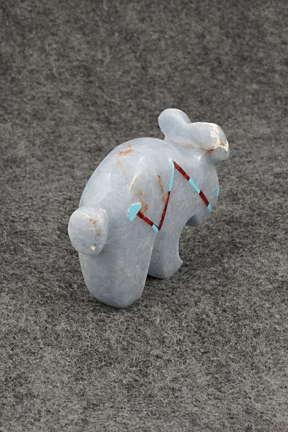 Rabbit Zuni Fetish Carving - Kenric Laiwakete