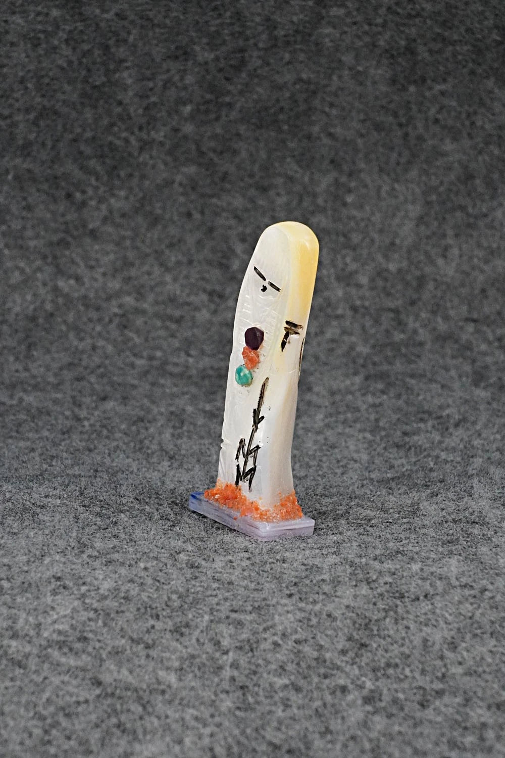 Corn Maiden Zuni Fetish Carving - Gloria Chattin