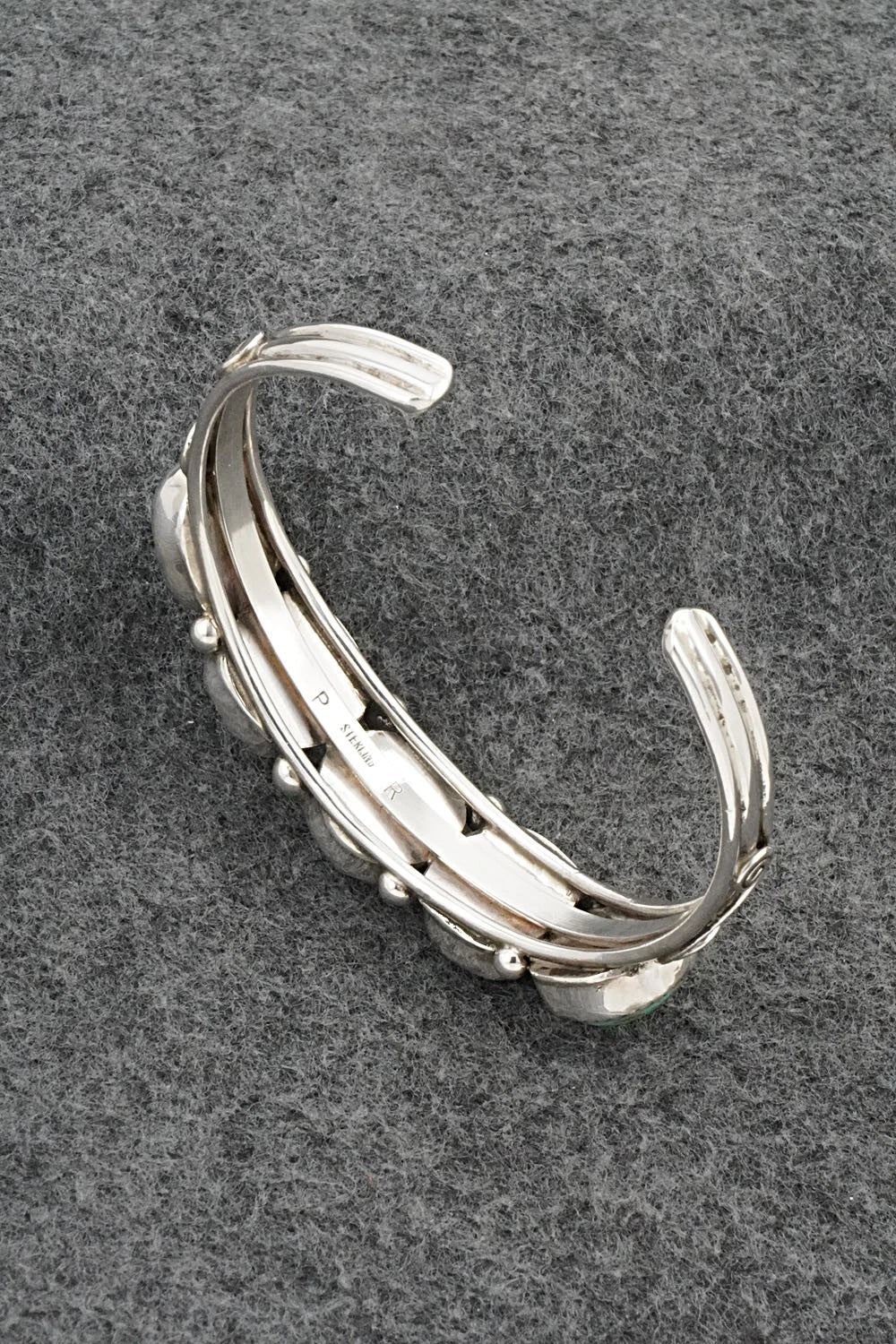 Turquoise & Sterling Silver Bracelet - Priscilla Reeder