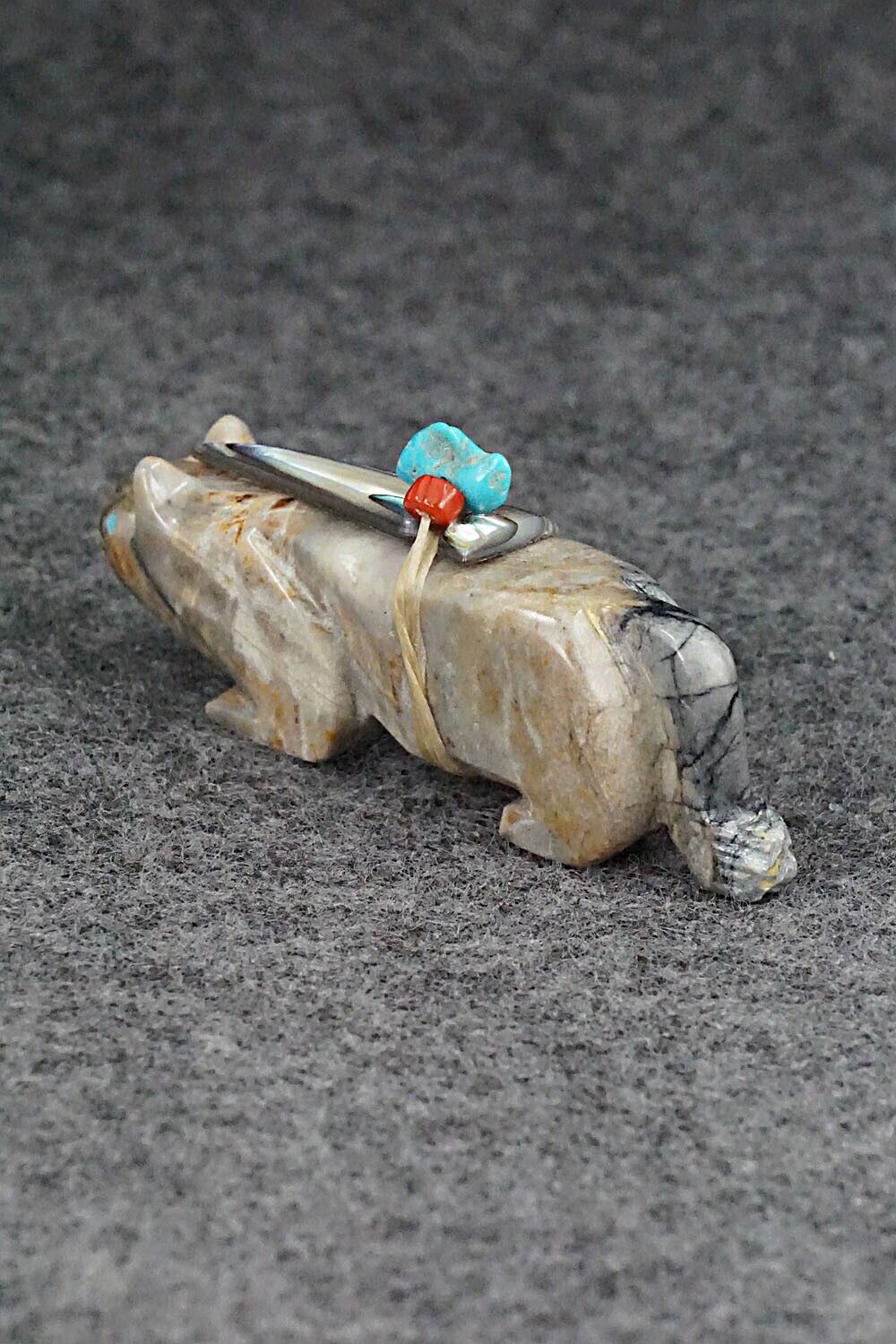 Mountain Lion Zuni Fetish Carving - Alex Tsethlikai